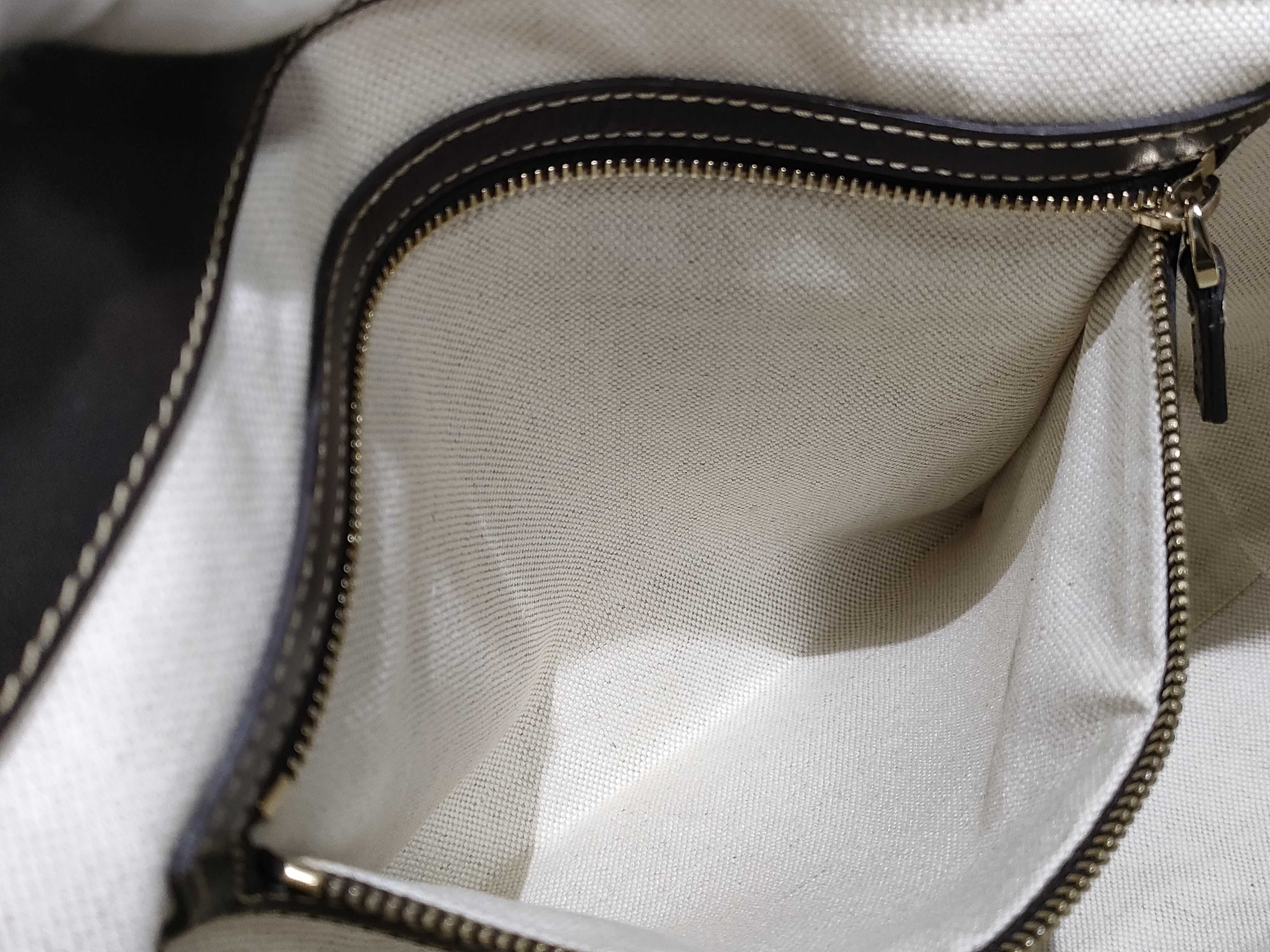 GG Canvas Lovely Canvas x Leather Handbag Beige x Brown 257069 Handbag — view 10