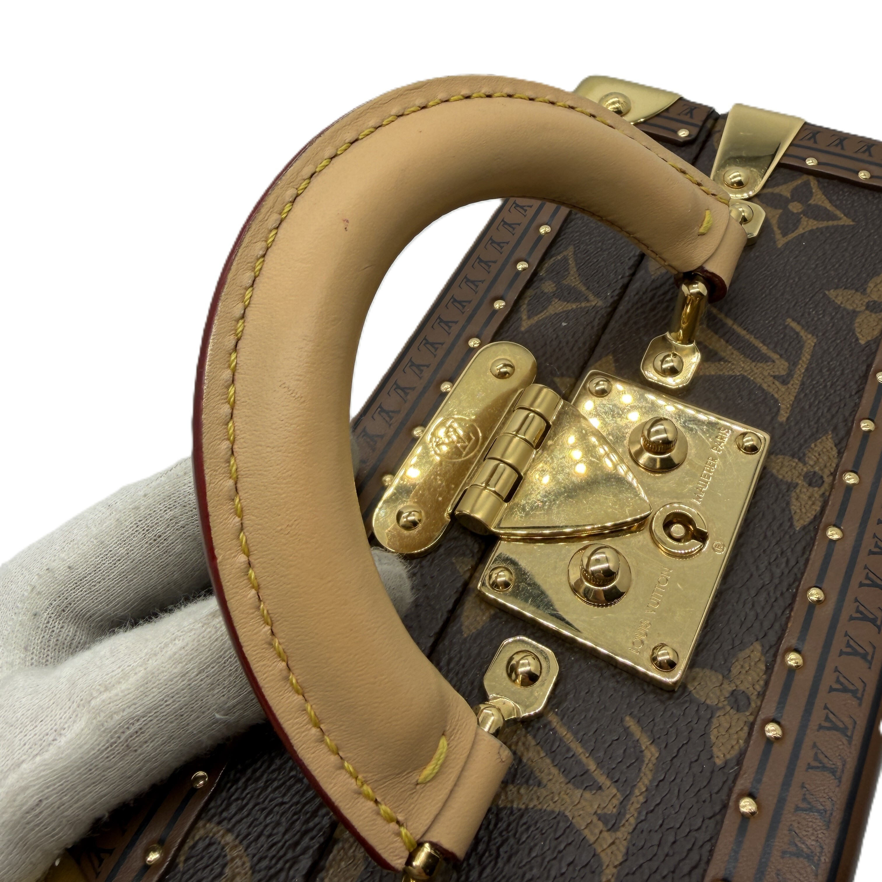 Monogram Trunk-style Hard Case Handbag — view 11