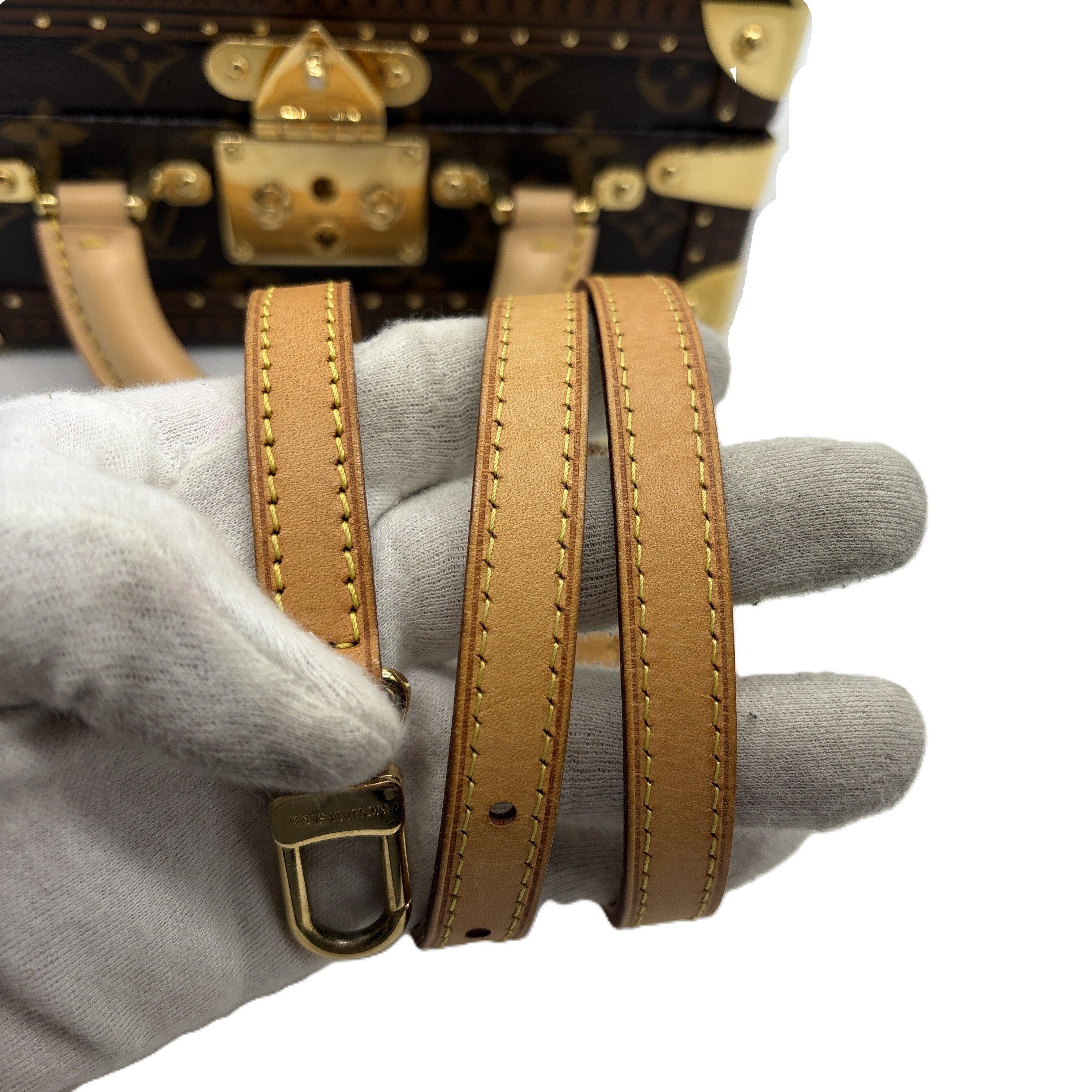 Monogram Trunk-style Hard Case Handbag — view 12
