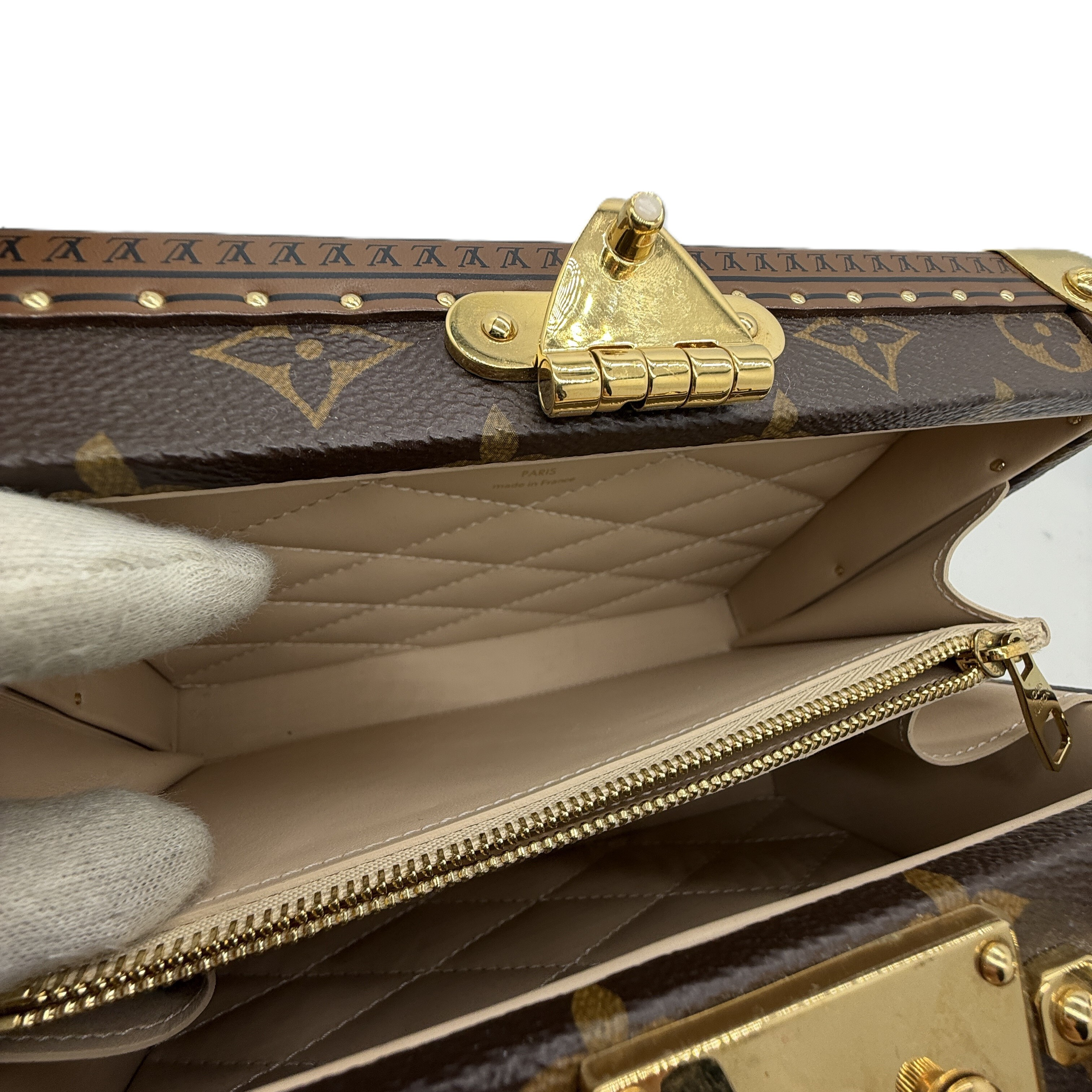 Monogram Trunk-style Hard Case Handbag — view 14