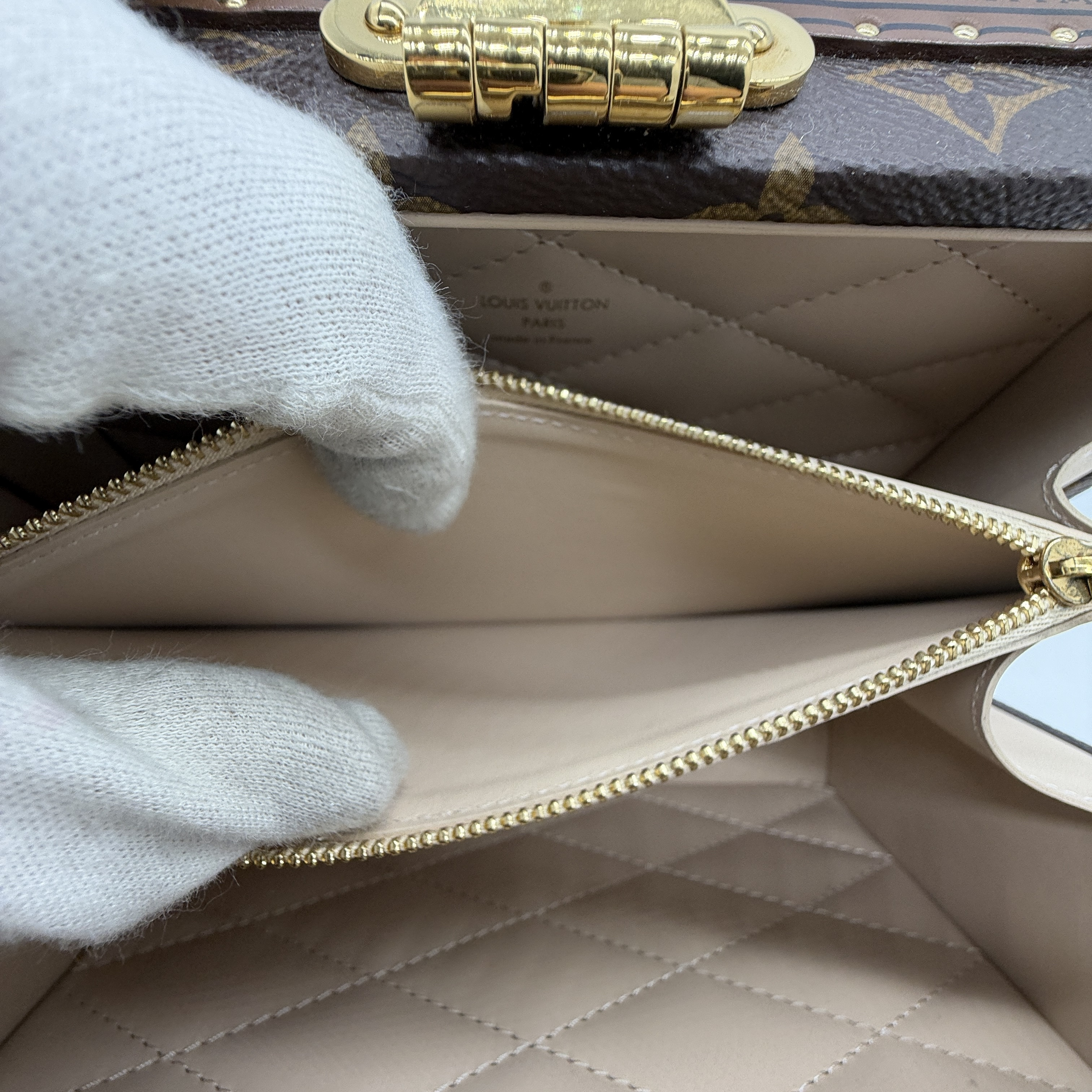 Monogram Trunk-style Hard Case Handbag — view 15