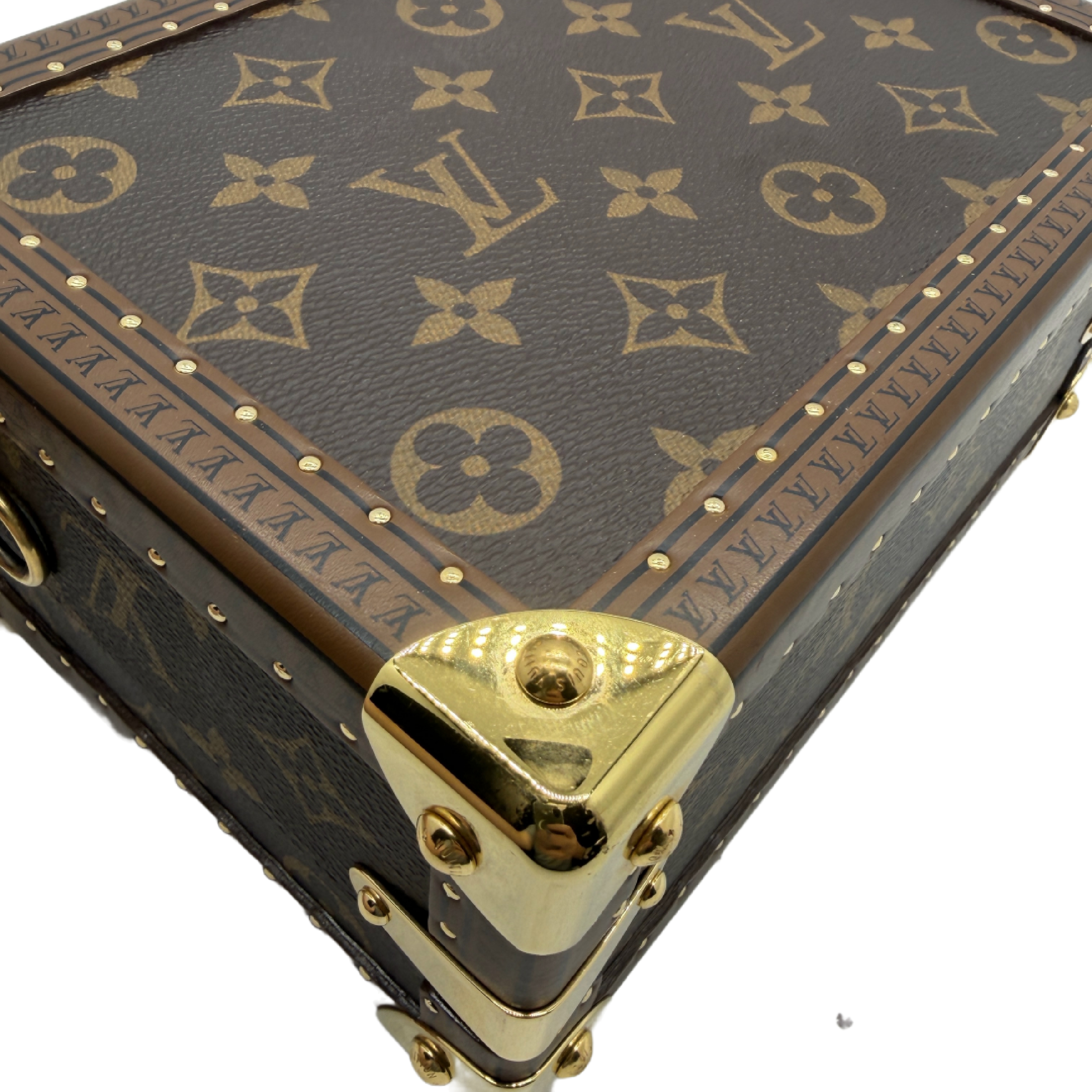 Monogram Trunk-style Hard Case Handbag — view 8