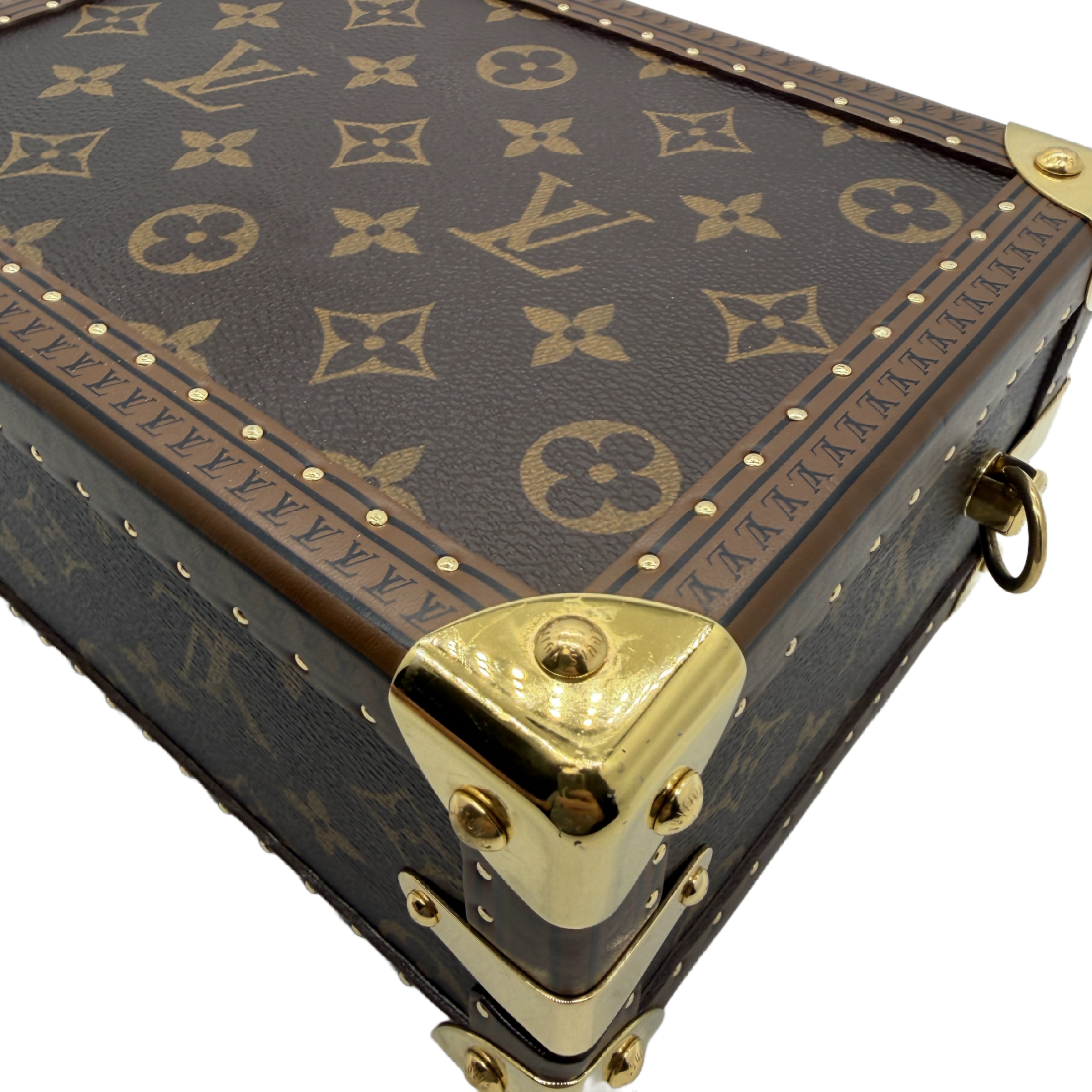 Monogram Trunk-style Hard Case Handbag — view 9