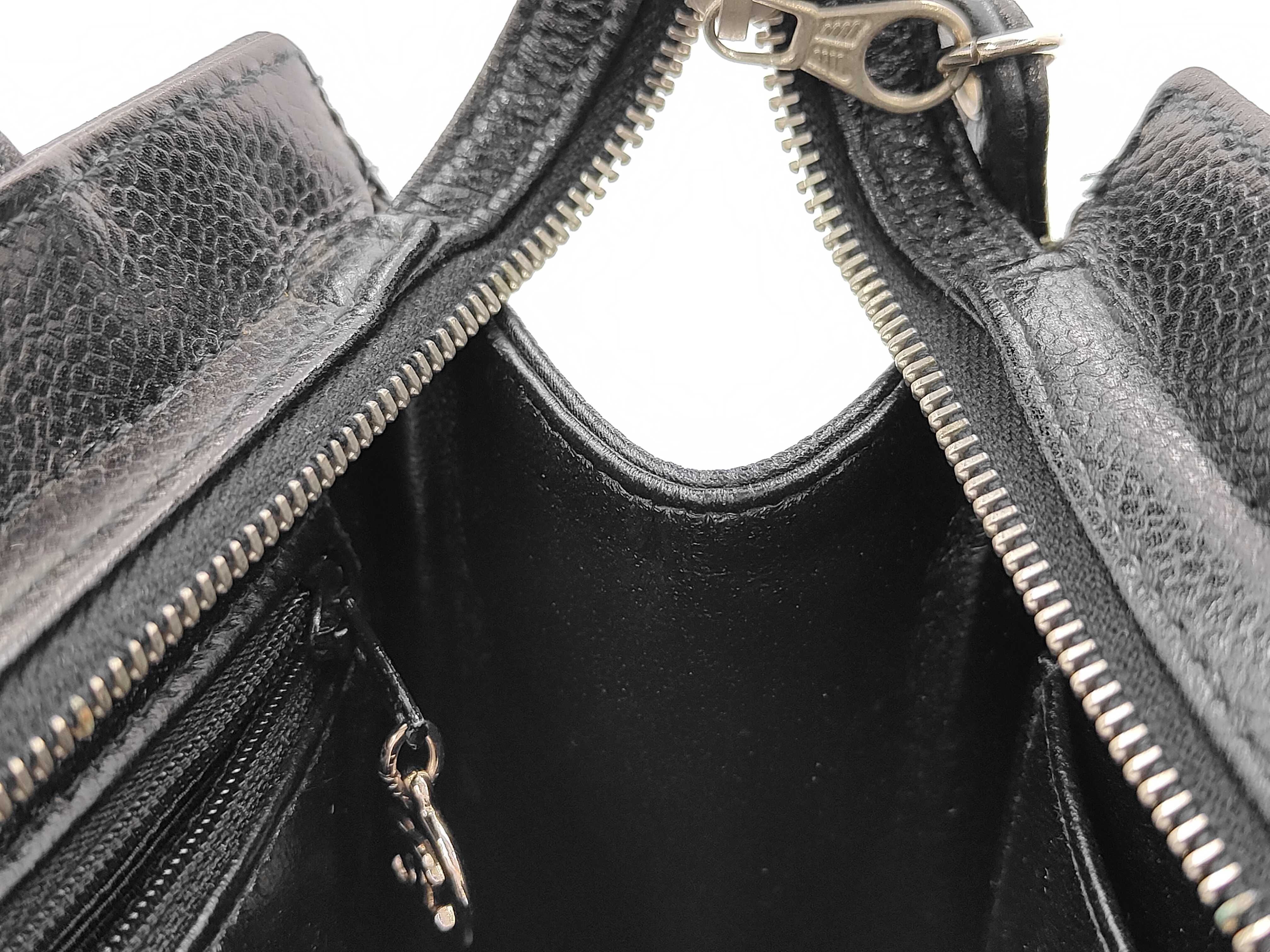 Caviar Skin Tote Bag Turnlock Tote Bag — view 10