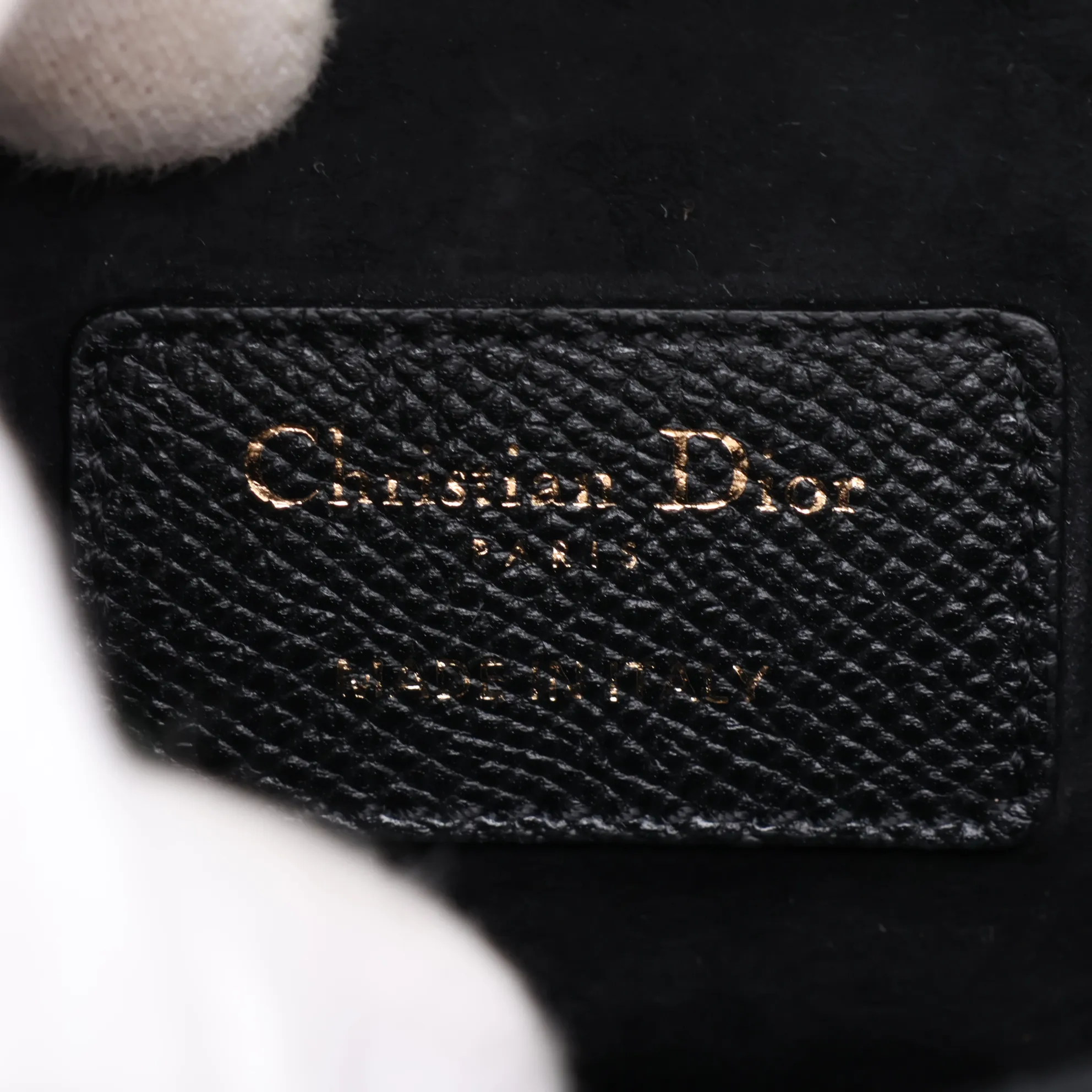 Saddle Bag Leather Shoulder Bag Black — view 9