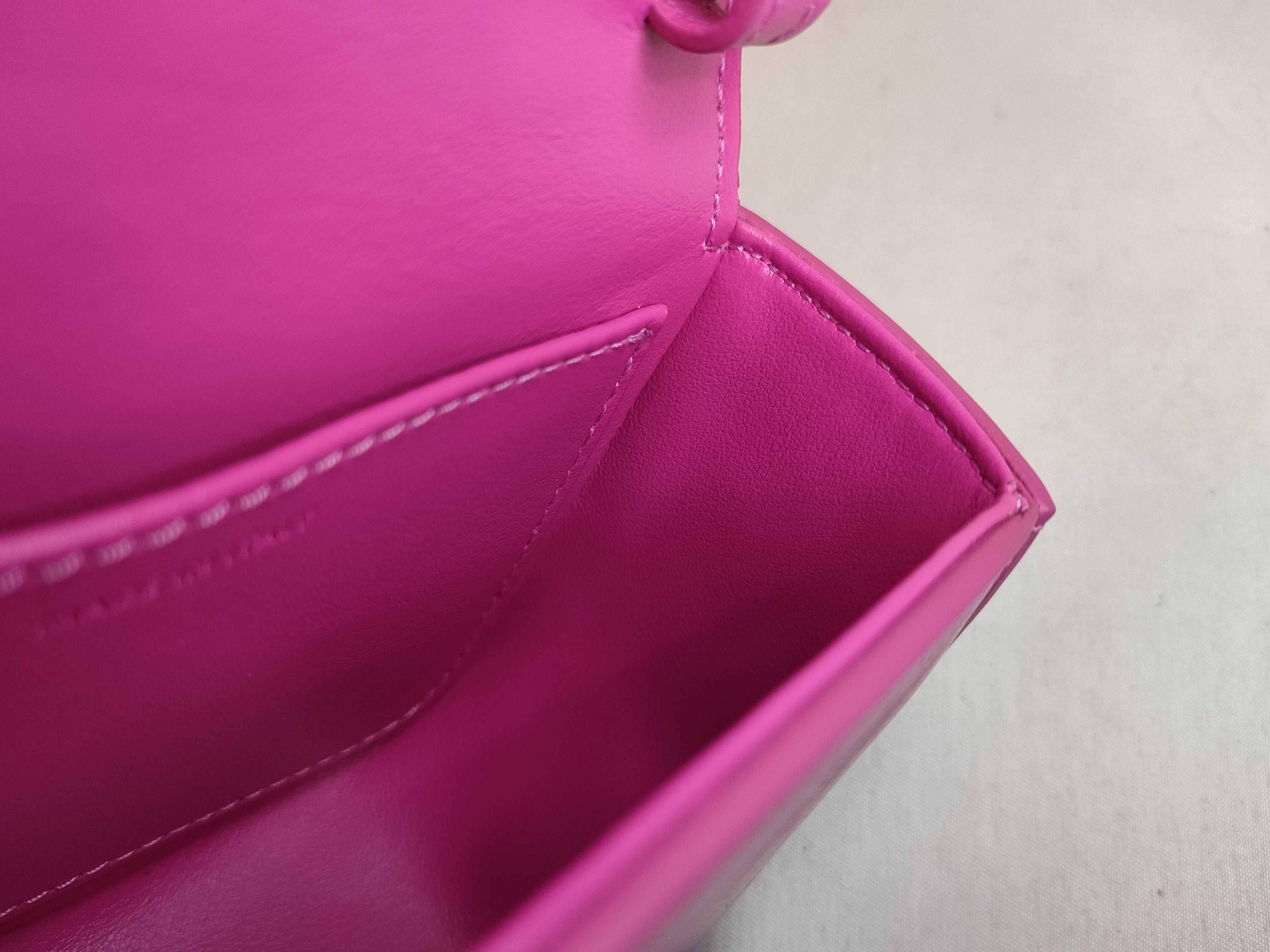 Triomphe Shoulder Bag Mini Pink Shoulder Bag — view 9
