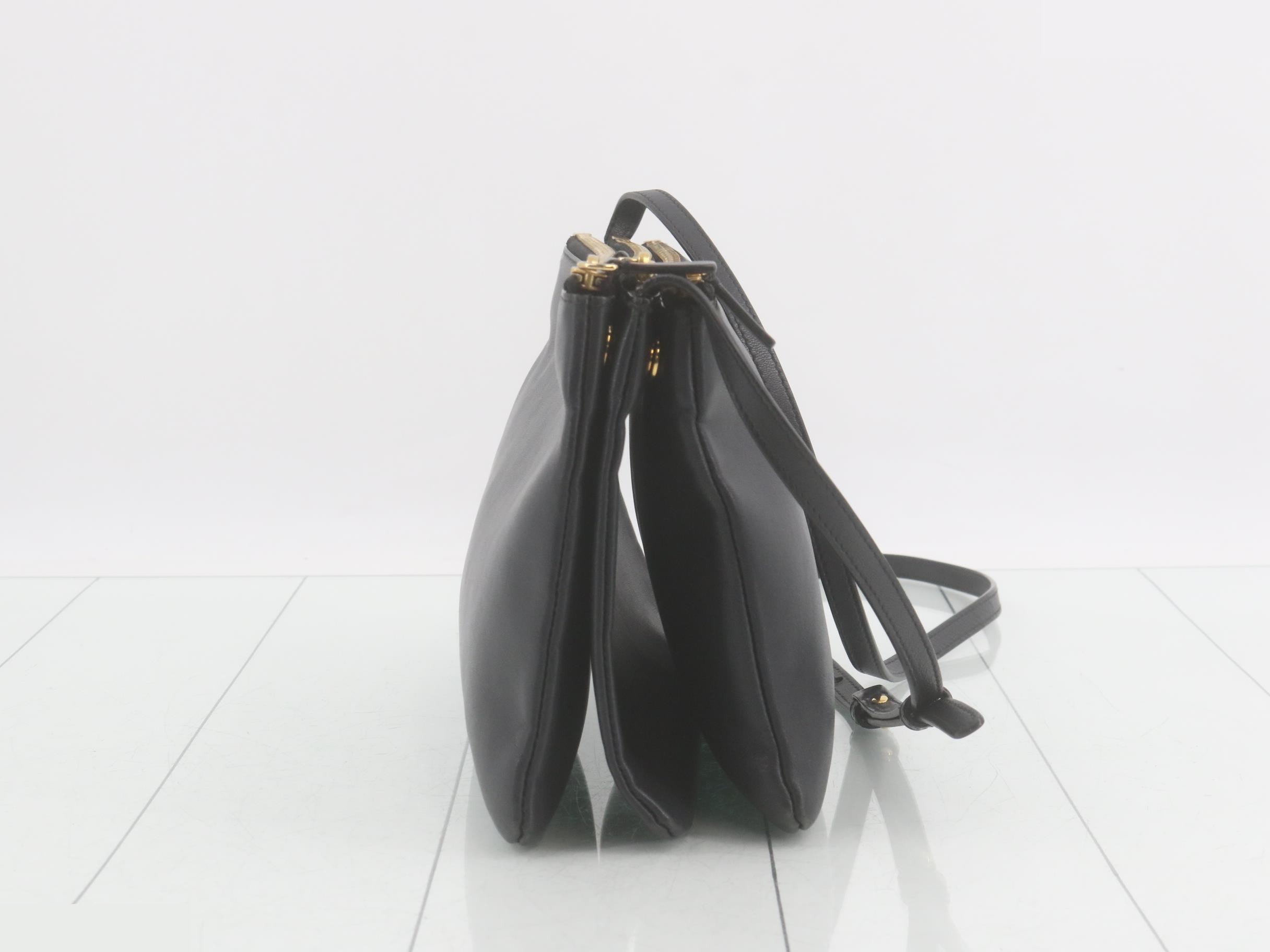 Trio Large Bag/Shoulder Bag, Black — view 4