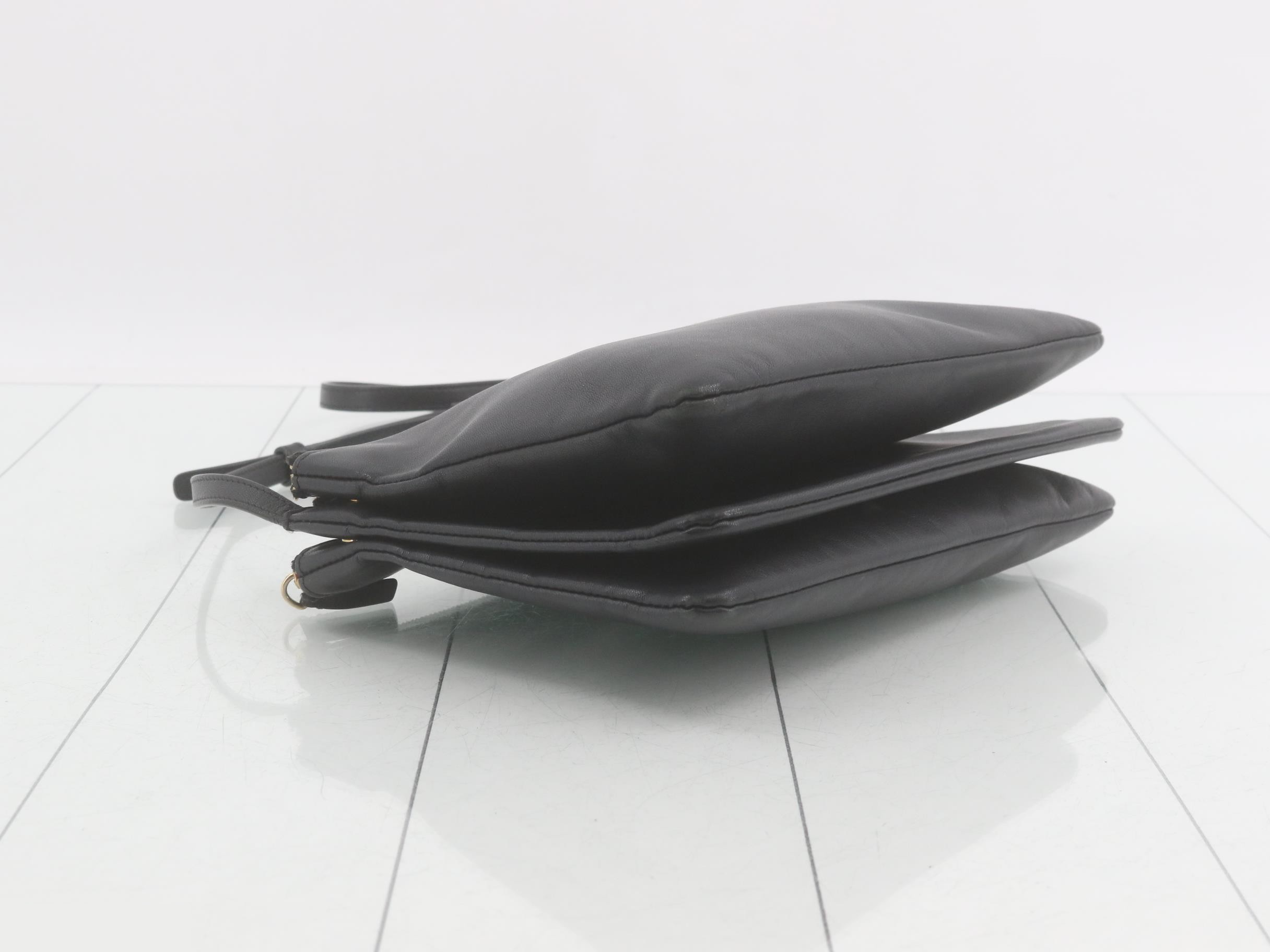Trio Large Bag/Shoulder Bag, Black — view 5