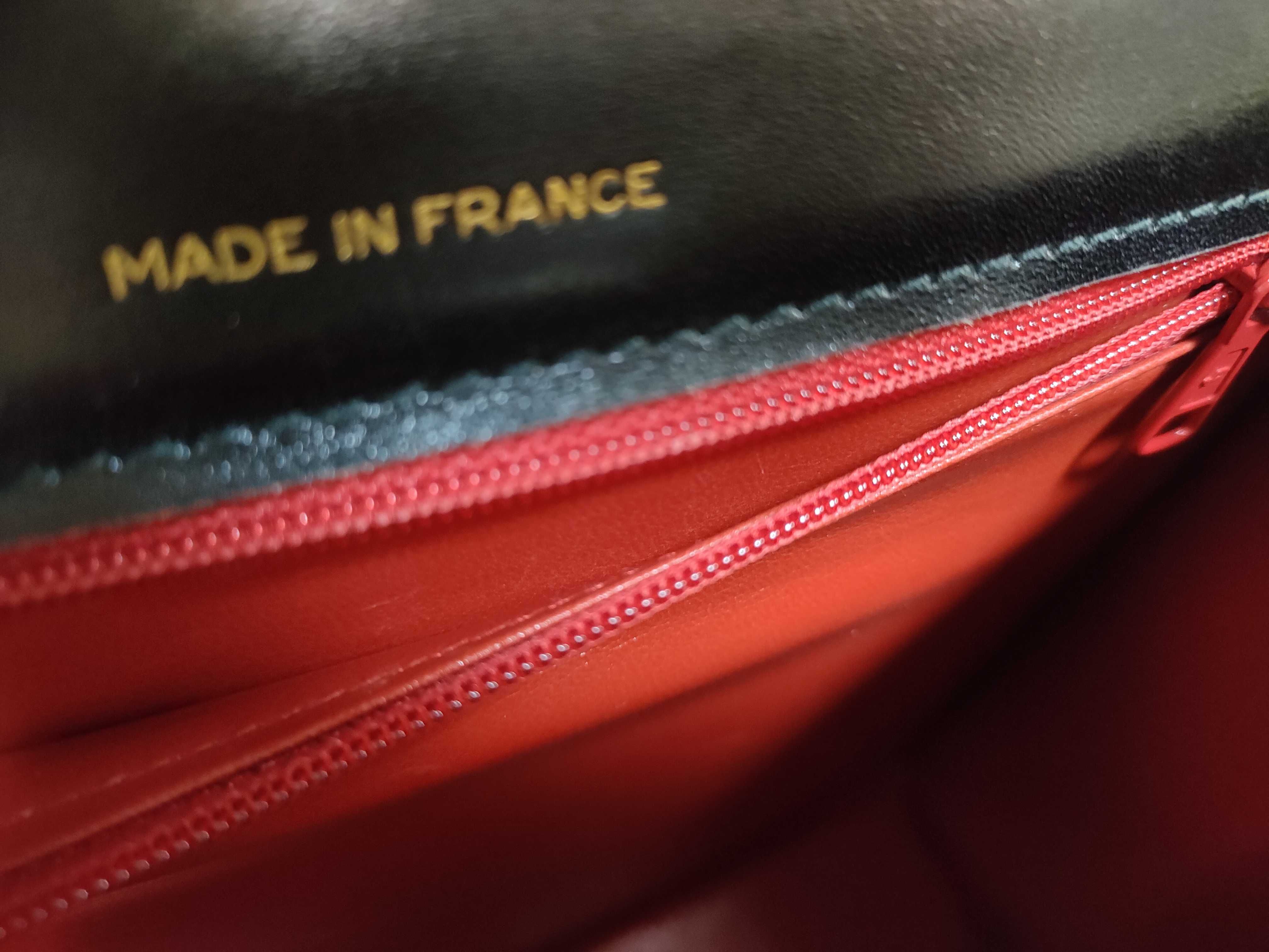 Double Circle Logo Leather Hand Shoulder Bag Handbag — view 11
