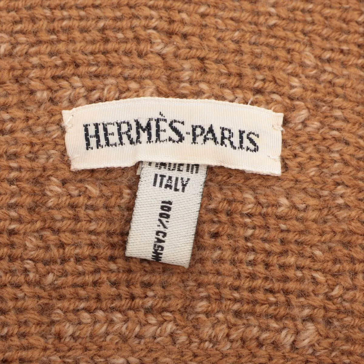 scarf cashmere brown — view 3