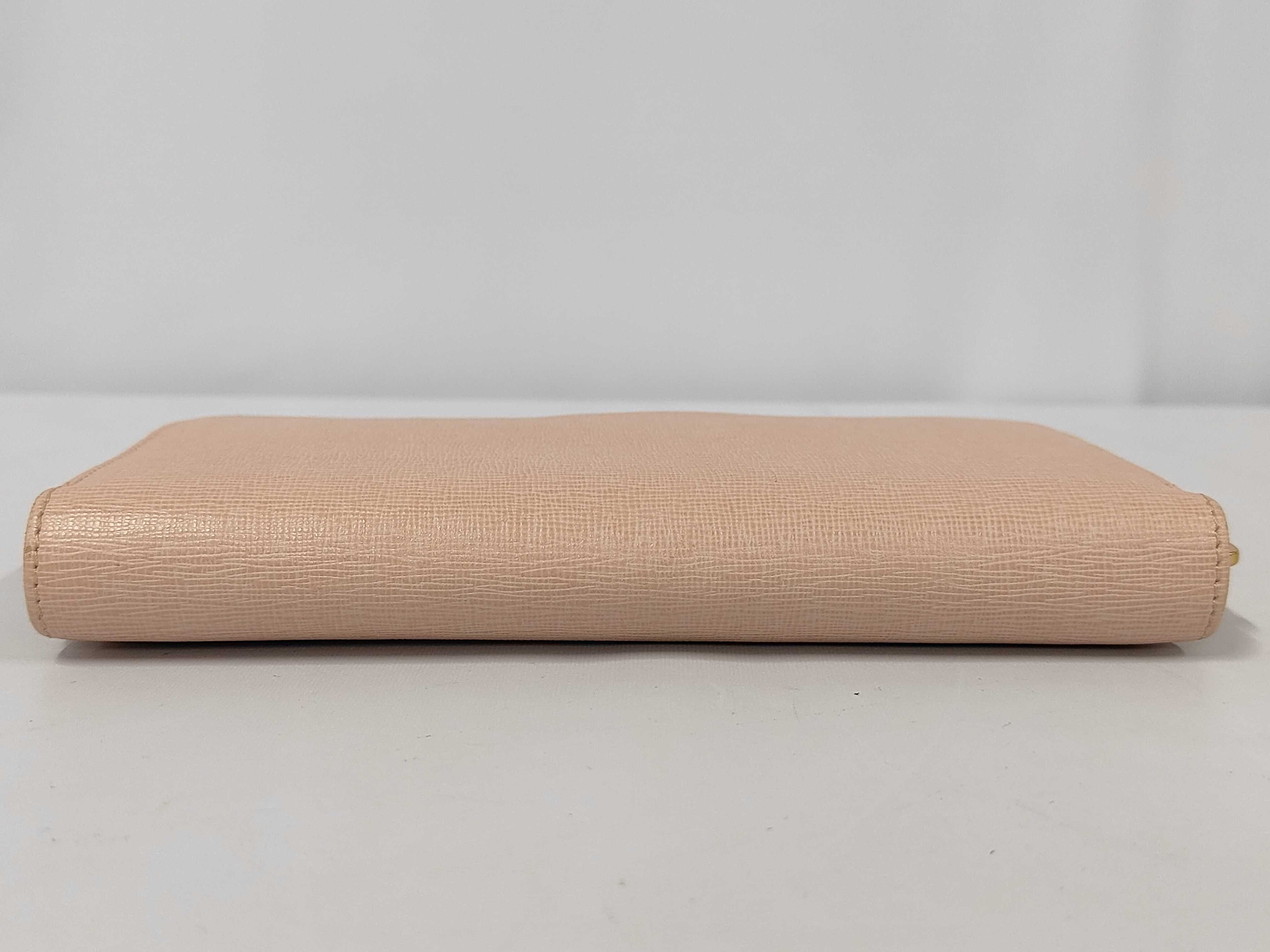 round long wallet, pink — view 4