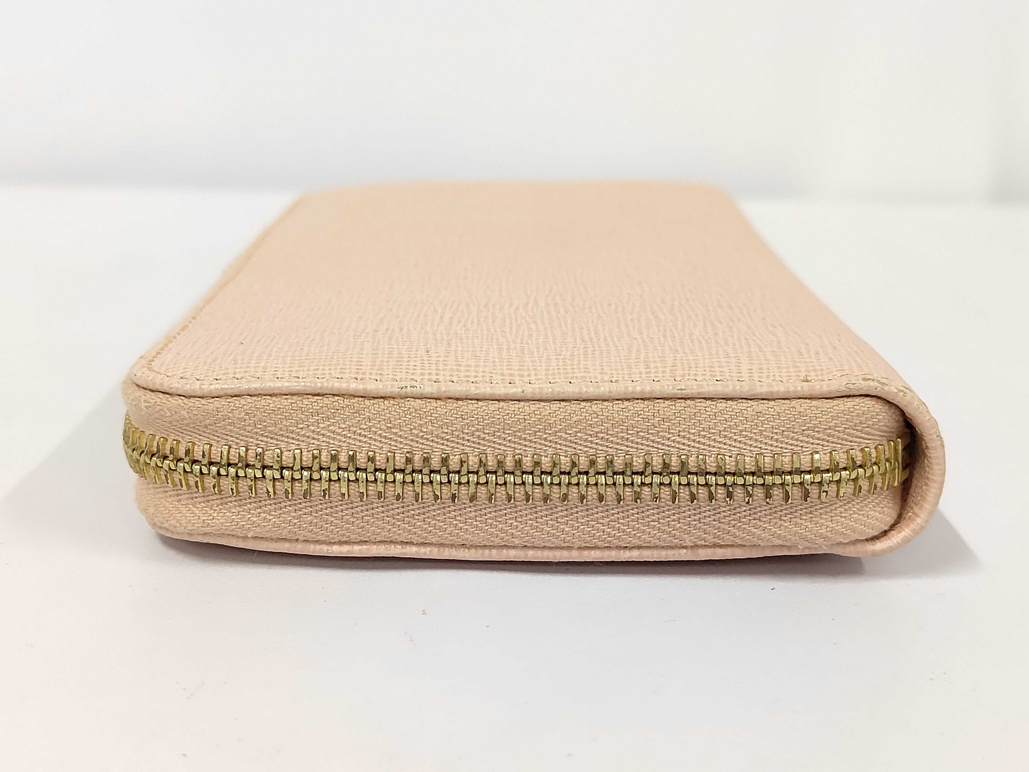 round long wallet, pink — view 5