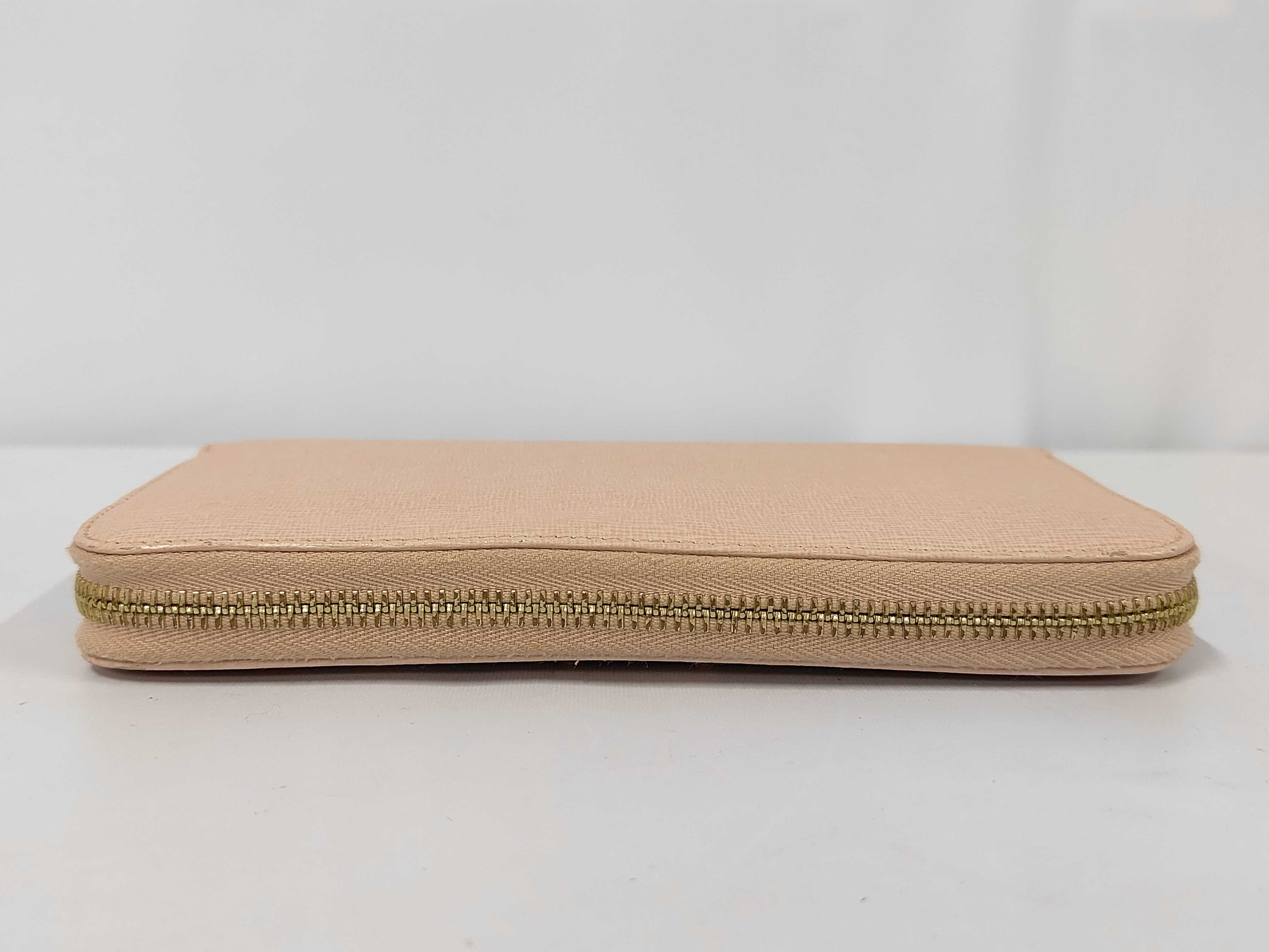 round long wallet, pink — view 6