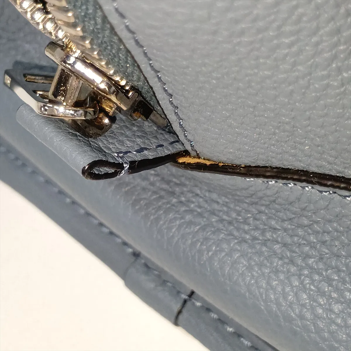 Amazona 28 Leather 2-Way Handbag, Blue — view 13