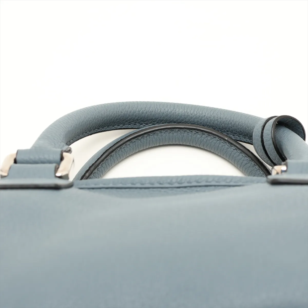 Amazona 28 Leather 2-Way Handbag, Blue — view 6