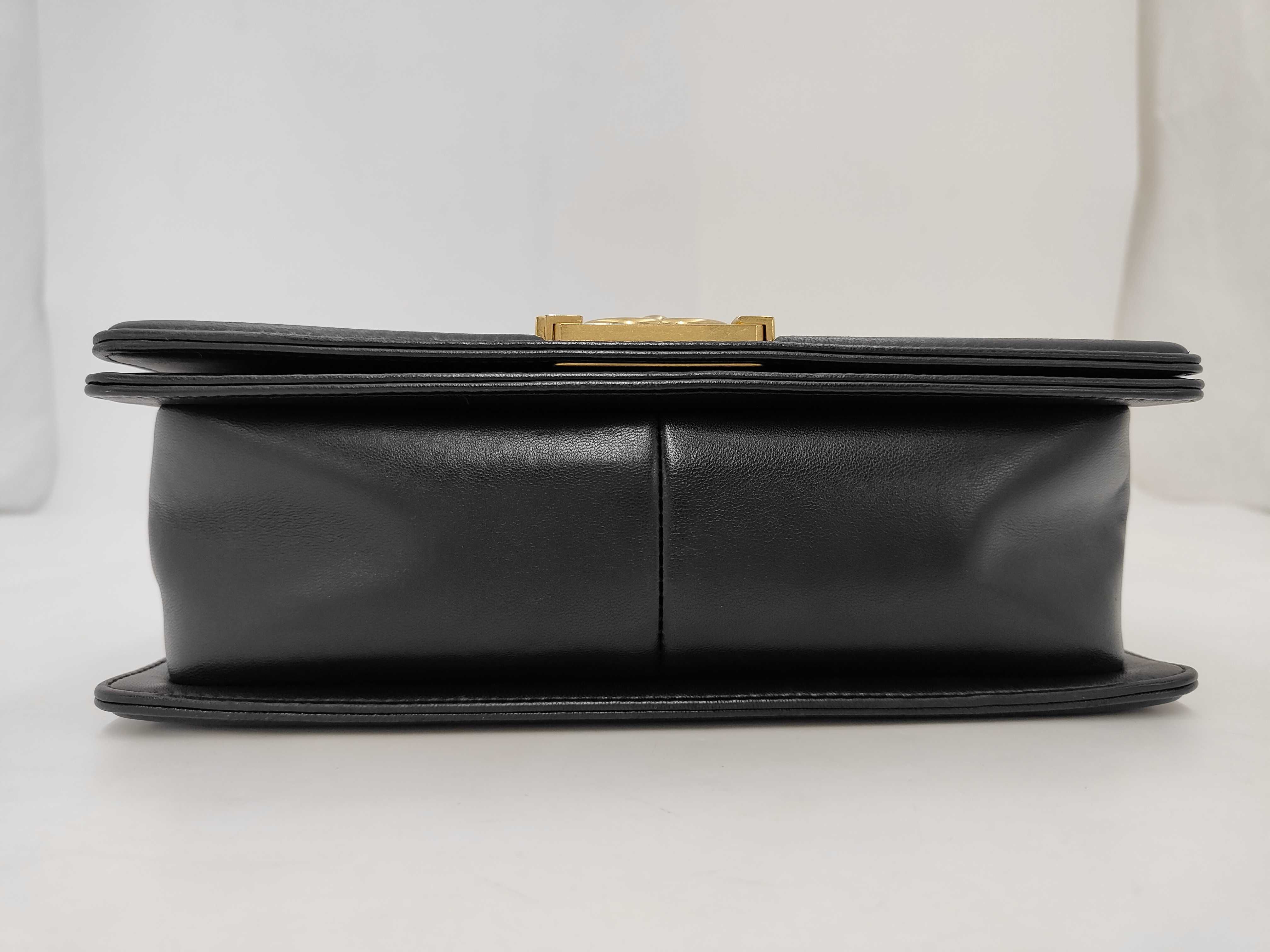 Boy Chanel Lambskin Matelassé Shoulder Bag — view 3