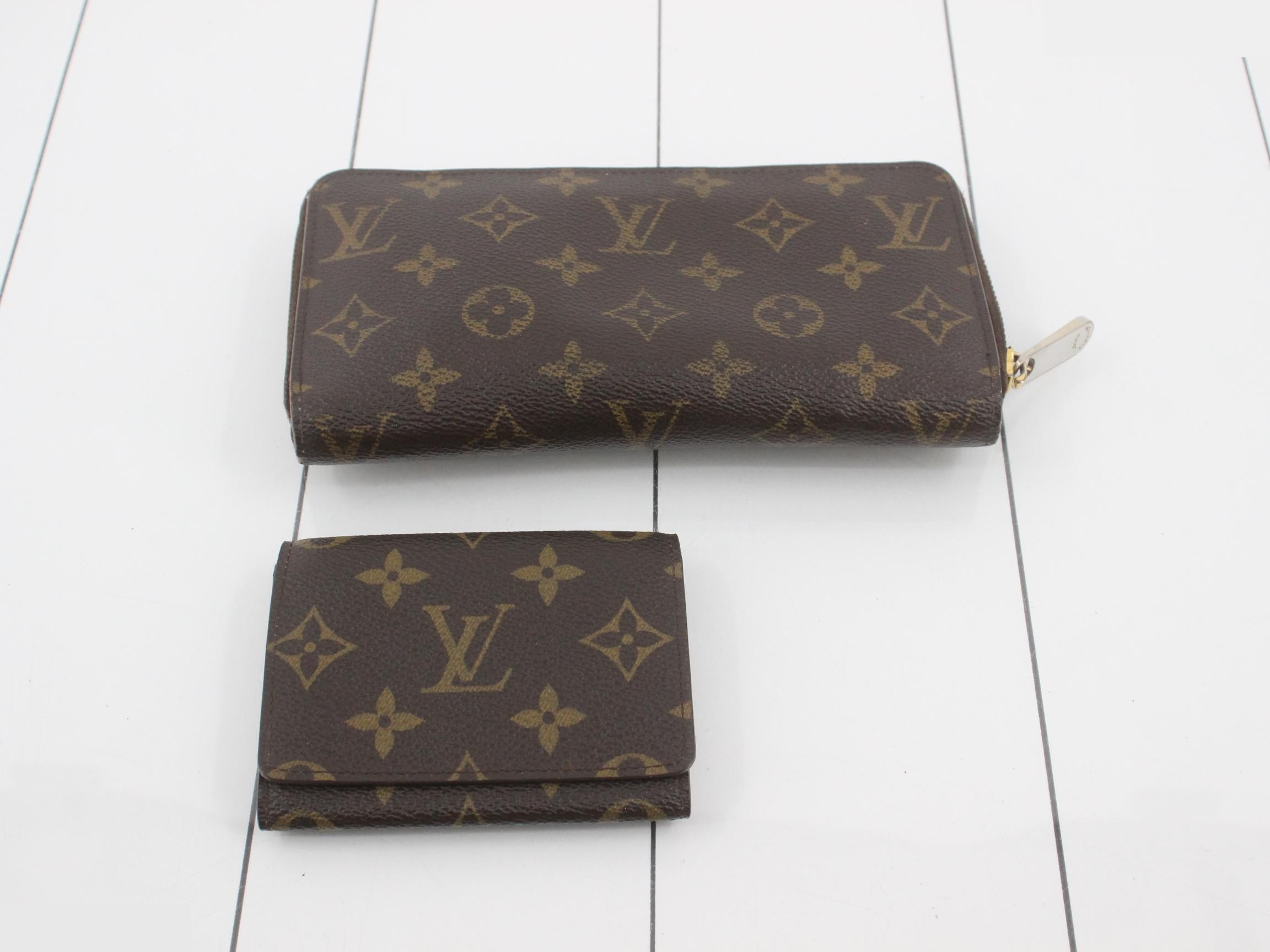 Monogram Zippy Wallet Card Case 3-Piece Set — view 2