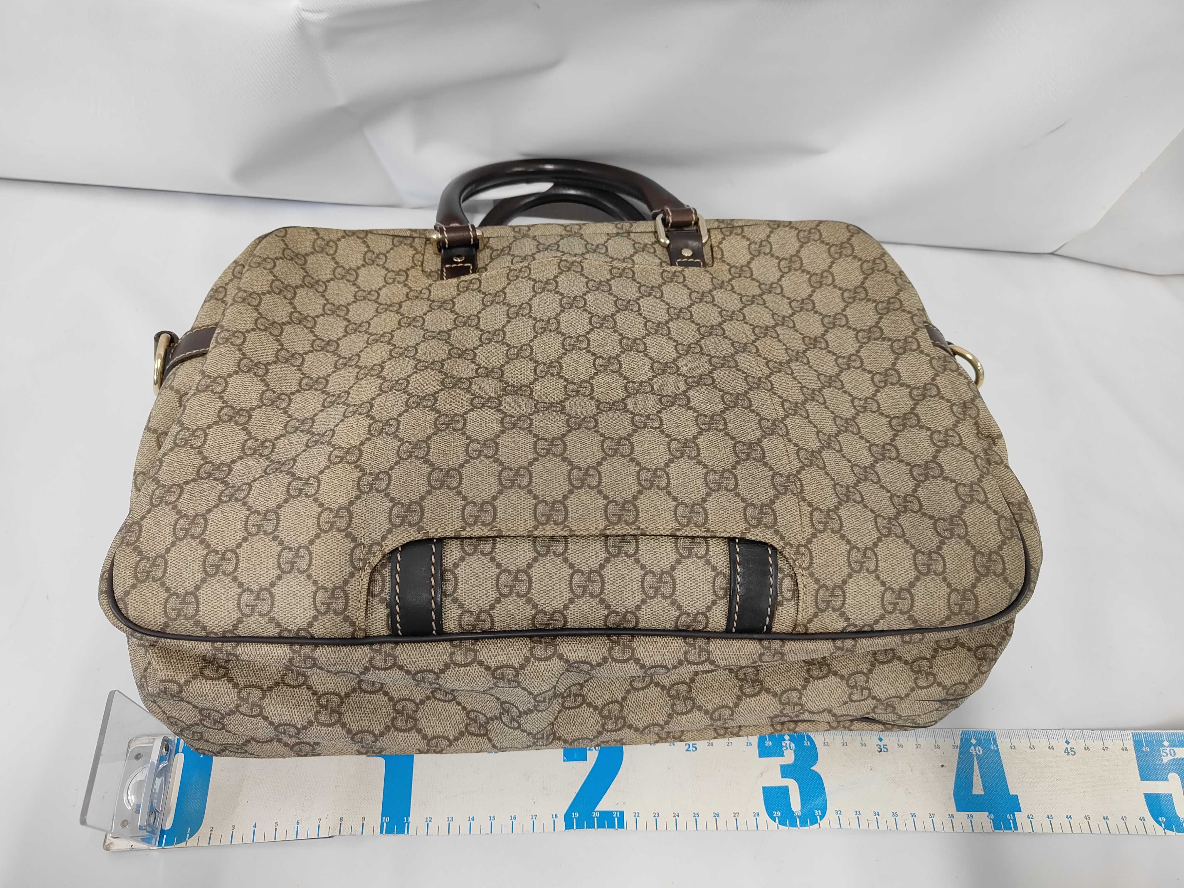 Business Bag GG Canvas Beige 289892 — view 2