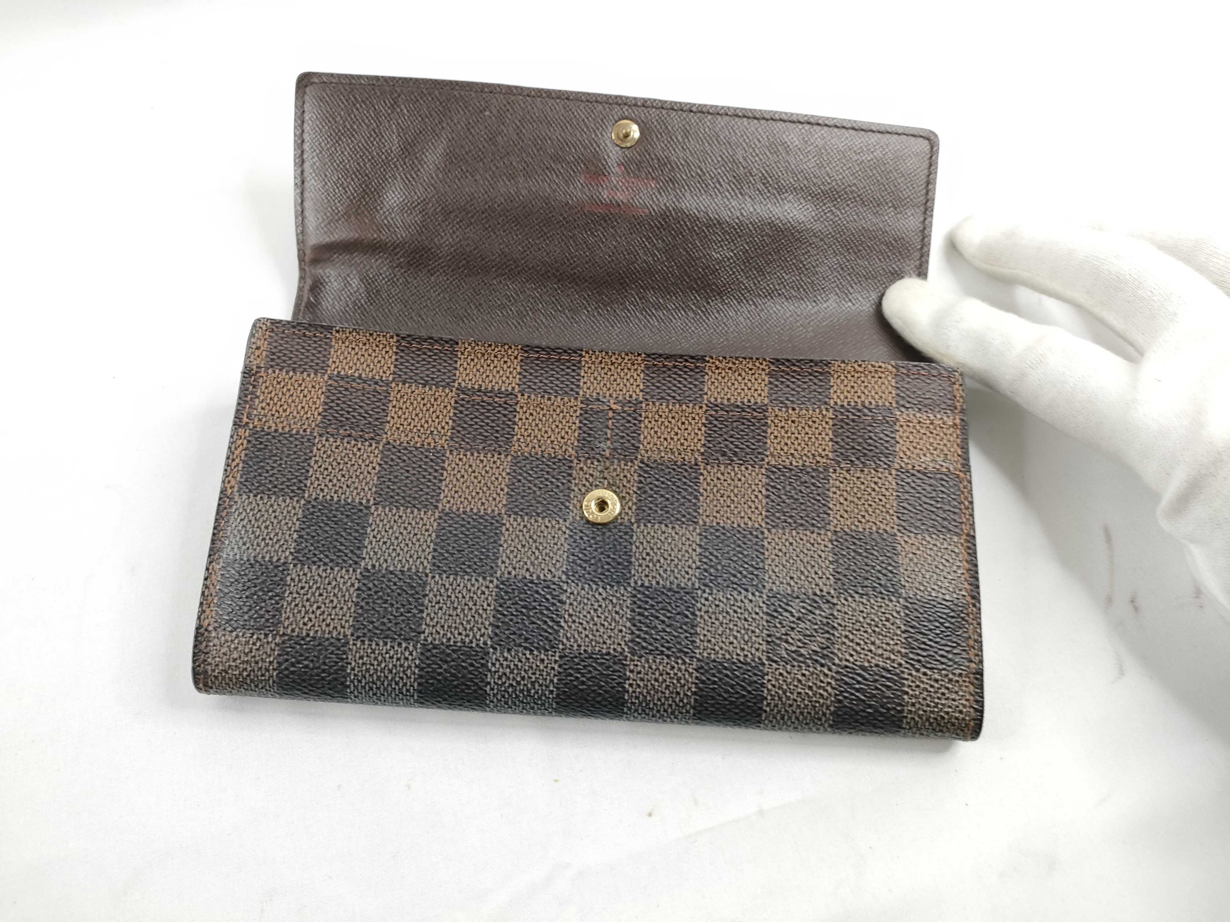 Damier Long Wallet — view 8