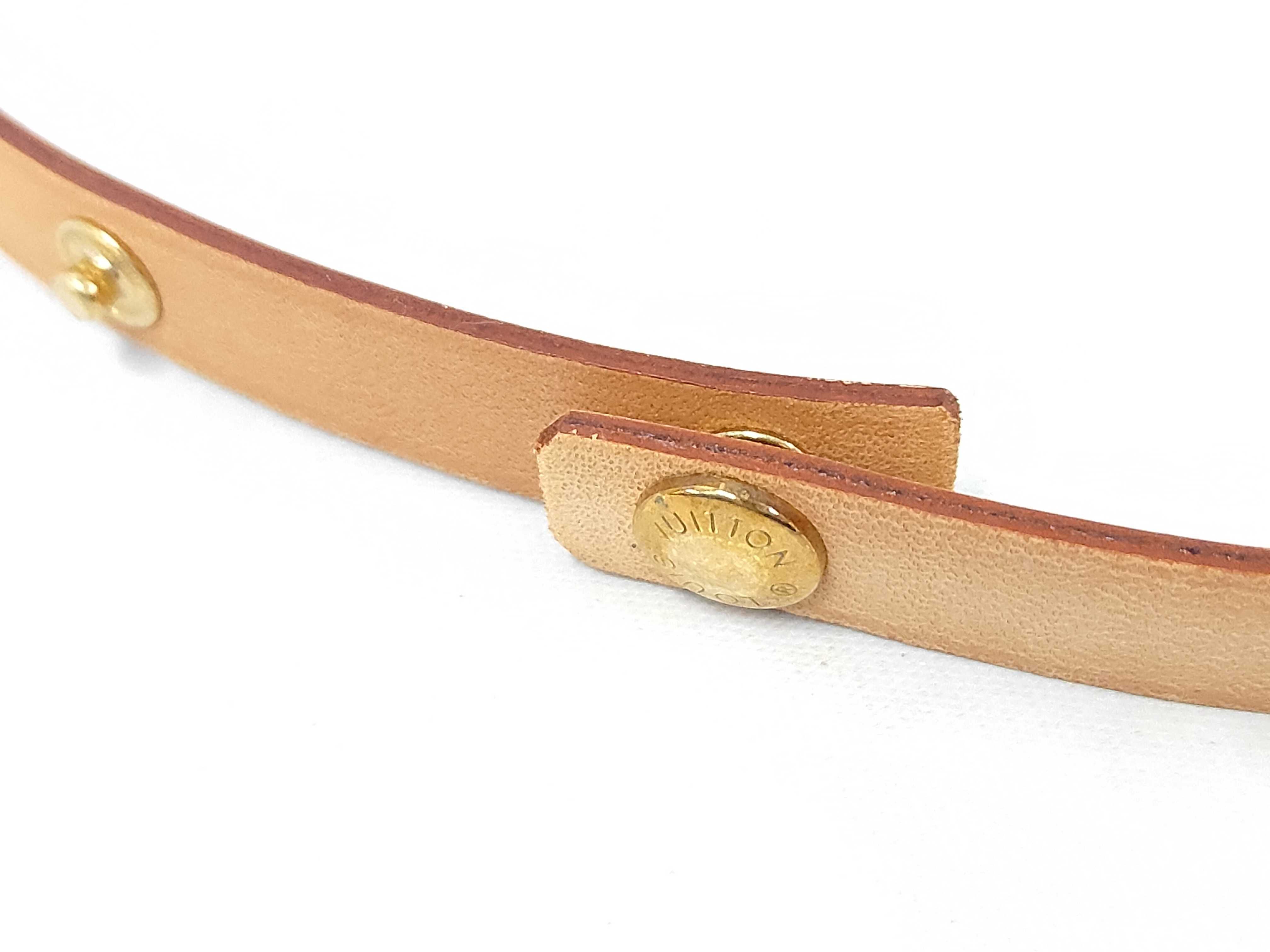 M67303 Ceinture Natural Leather Belt — view 3