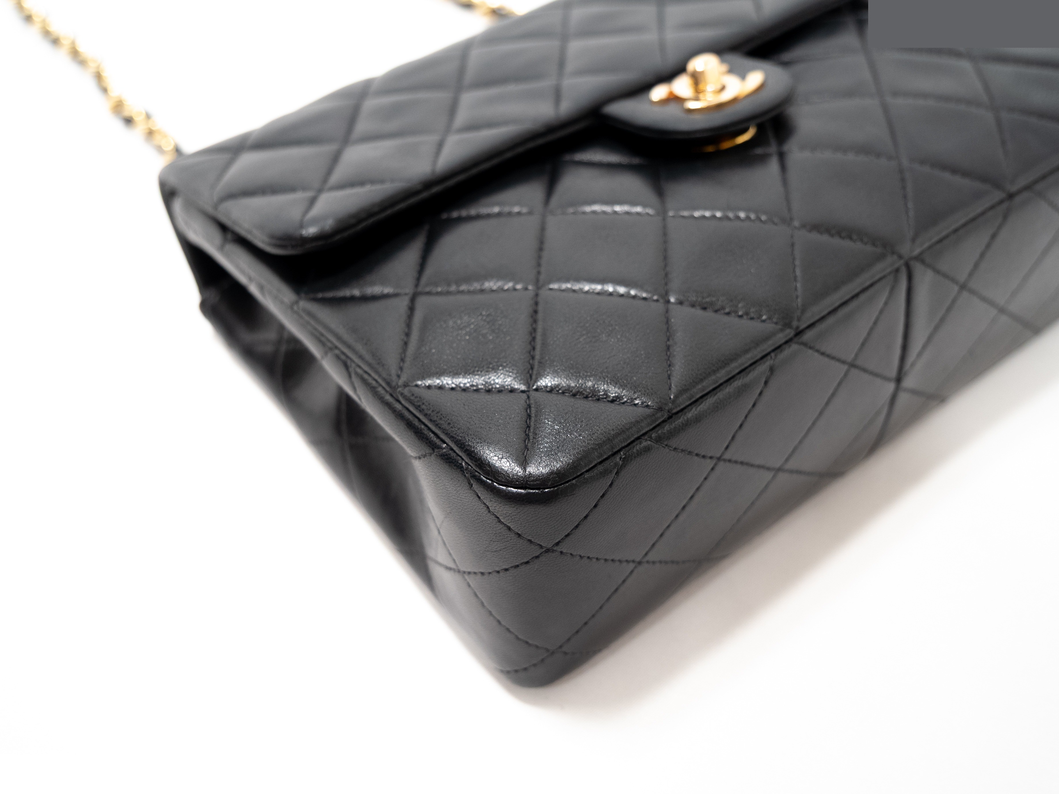 Matelassé 20 Seal Lambskin Black — view 4