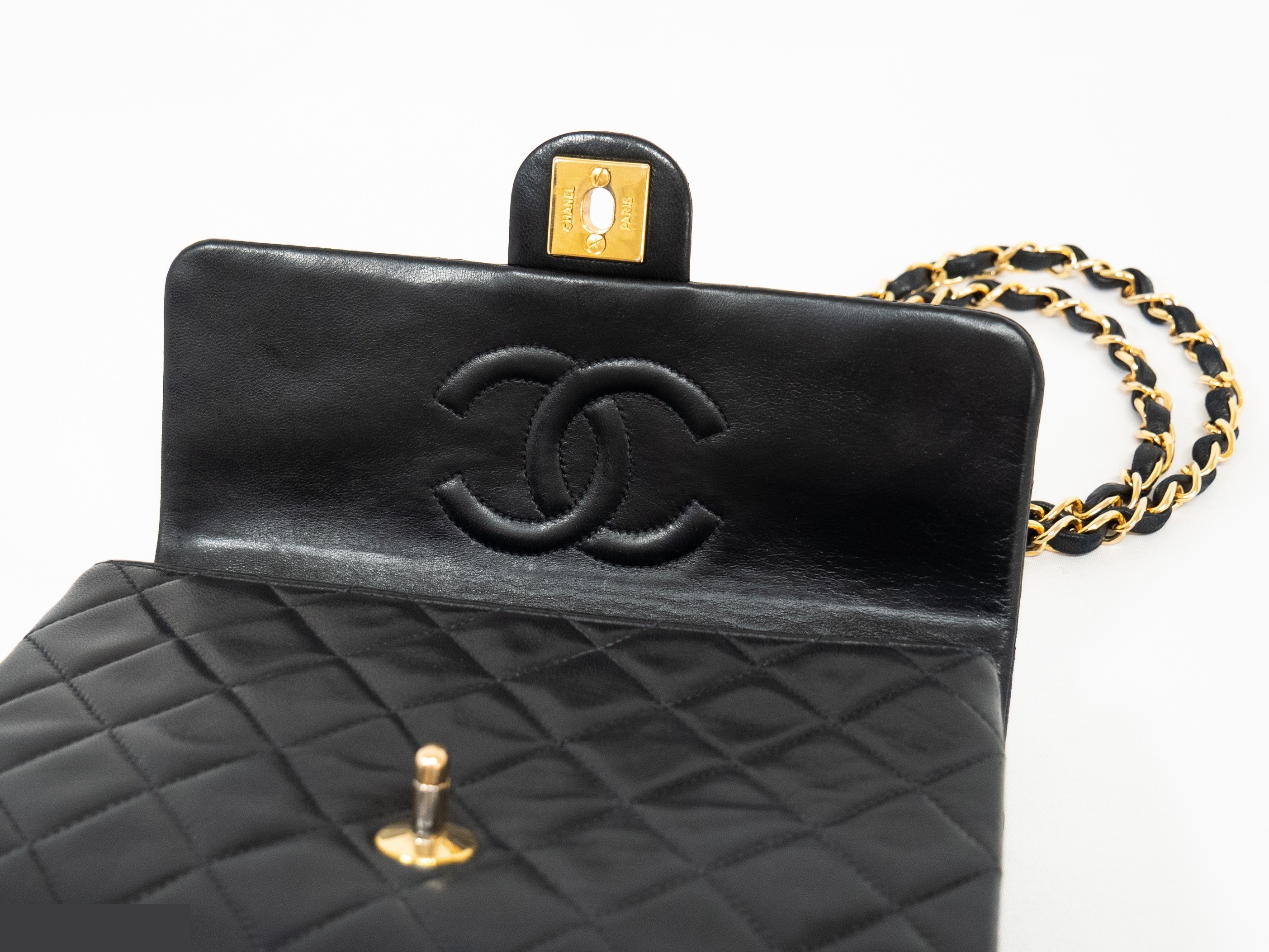 Matelassé 20 Seal Lambskin Black — view 6