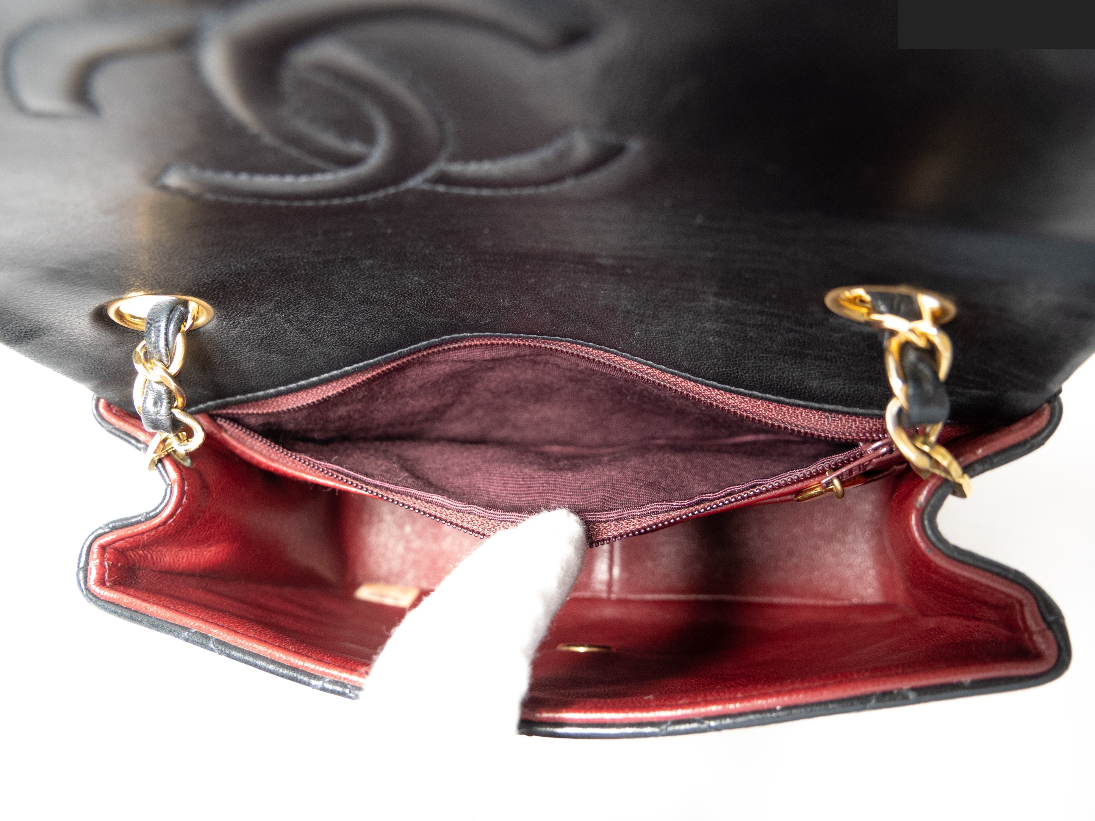Matelassé 20 Seal Lambskin Black — view 10