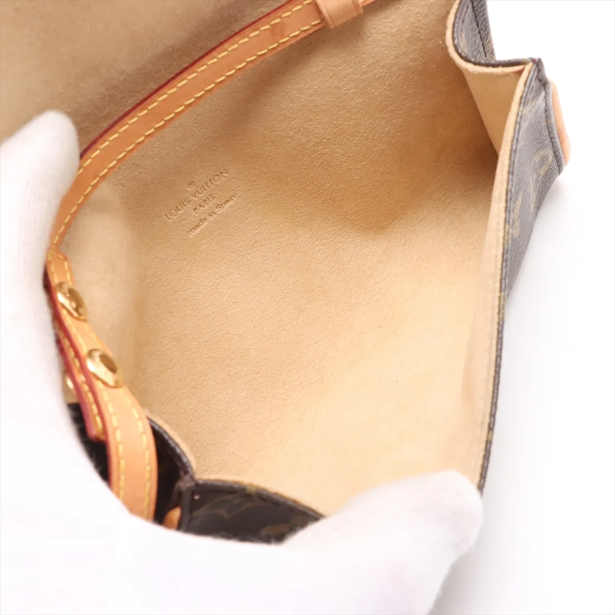 Monogram Pochette Twin PM M51854 CA1000 Brown — view 6