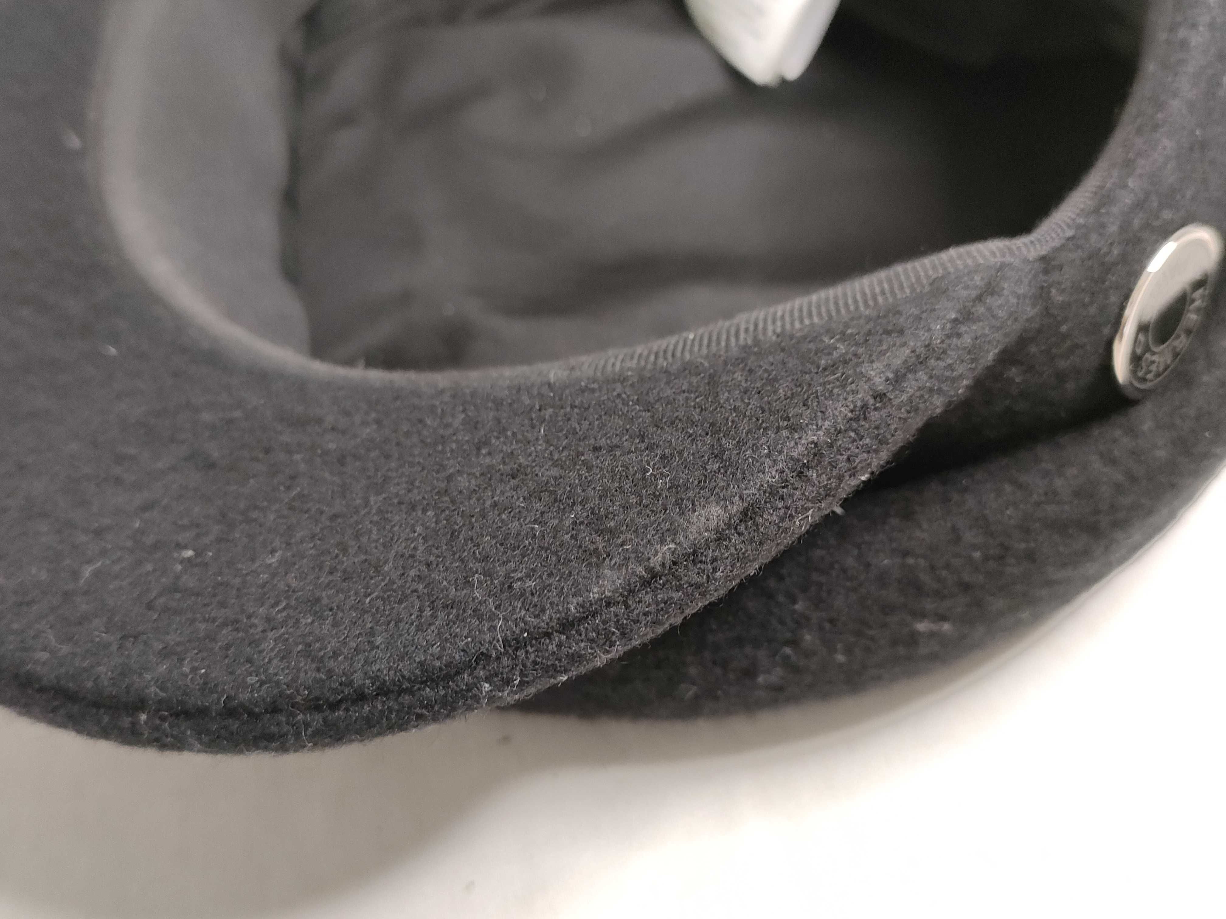 Sellier Button Casquette Hat, Black, Size 57, Other Accessories — view 9