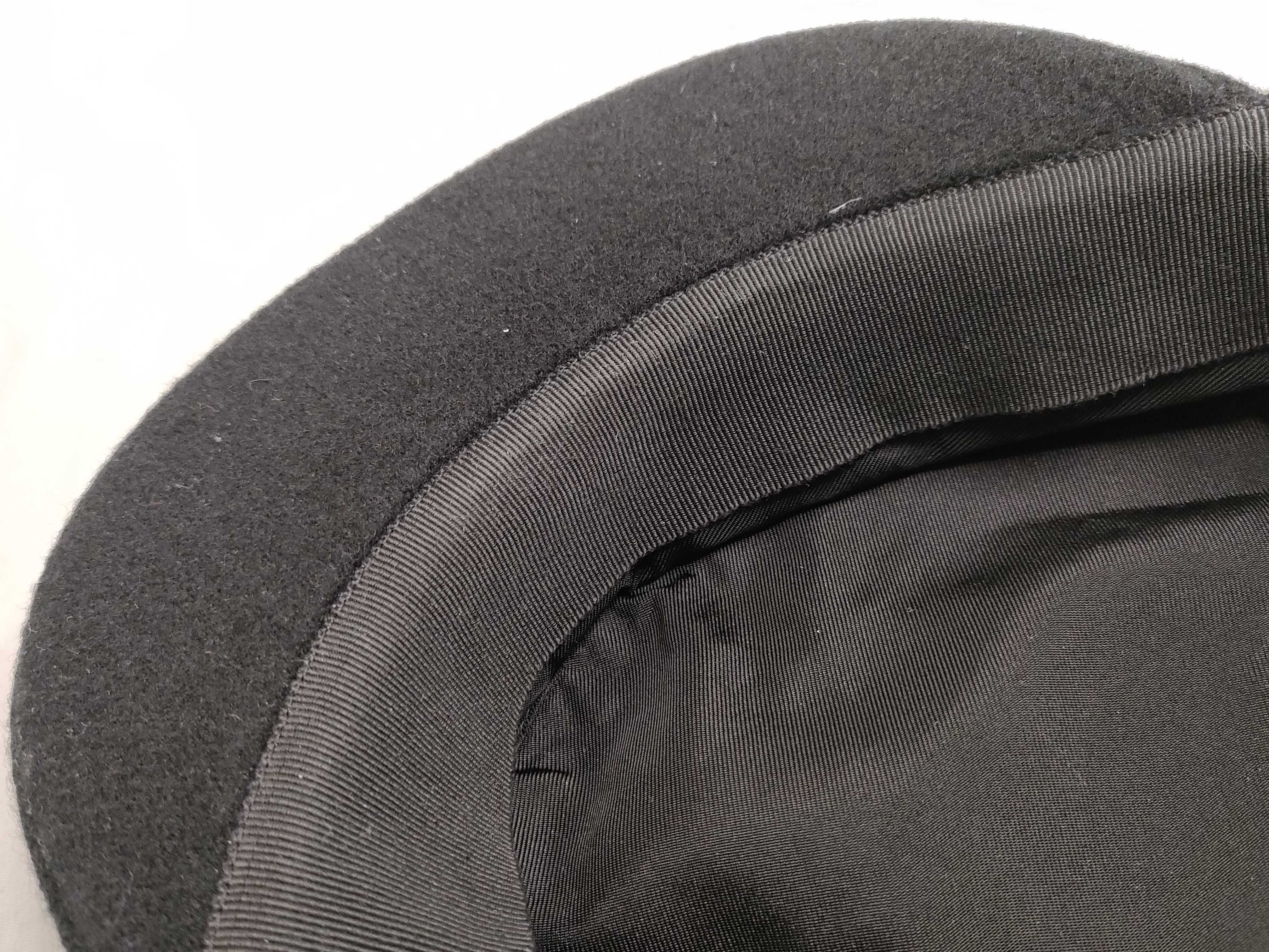 Sellier Button Casquette Hat, Black, Size 57, Other Accessories — view 10