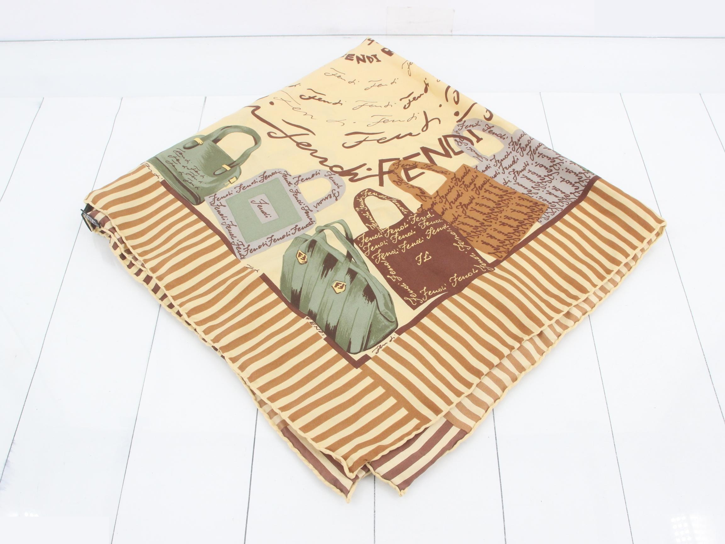 bag pattern Zucca scarf — view 2
