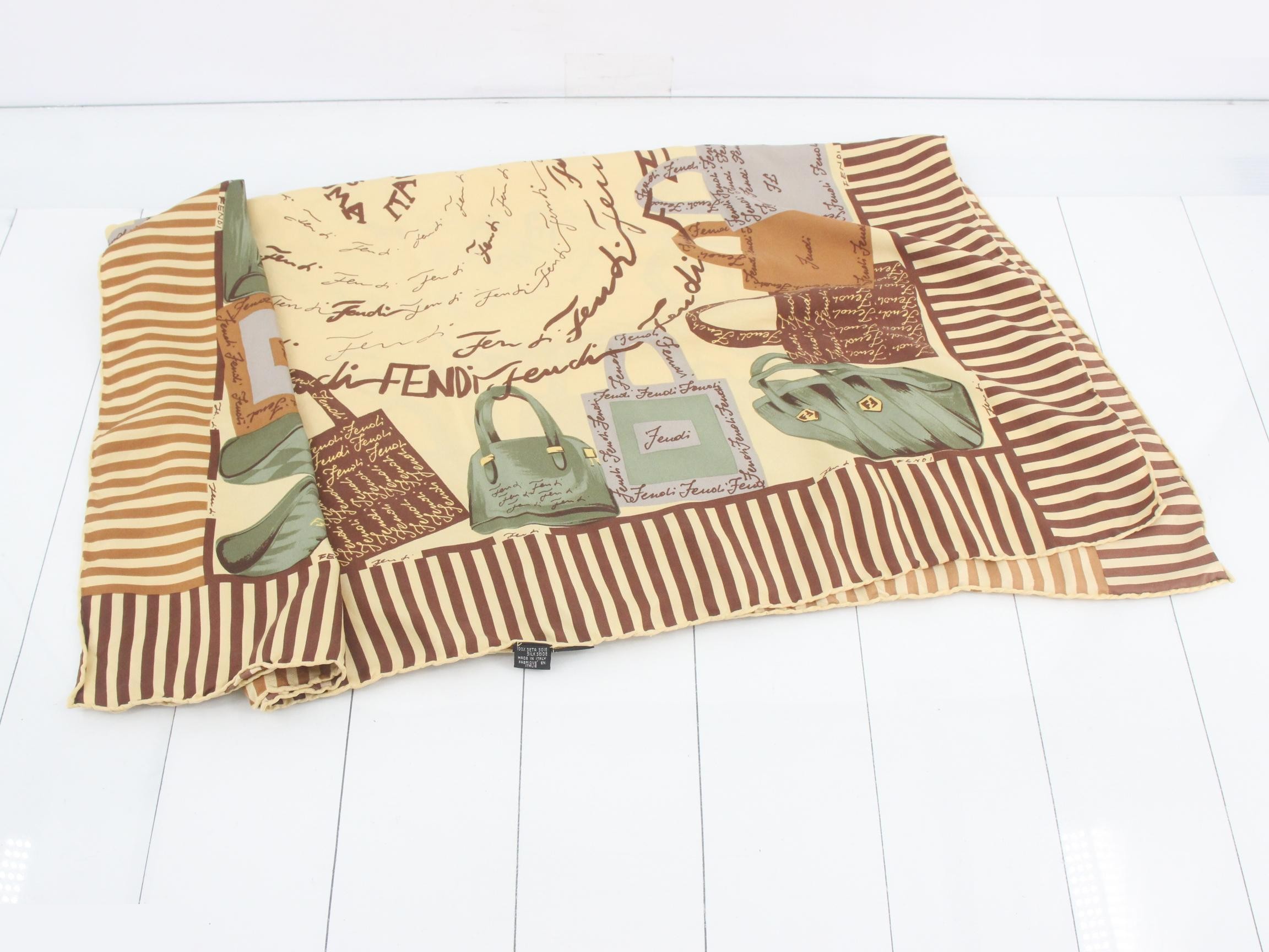 bag pattern Zucca scarf — view 3