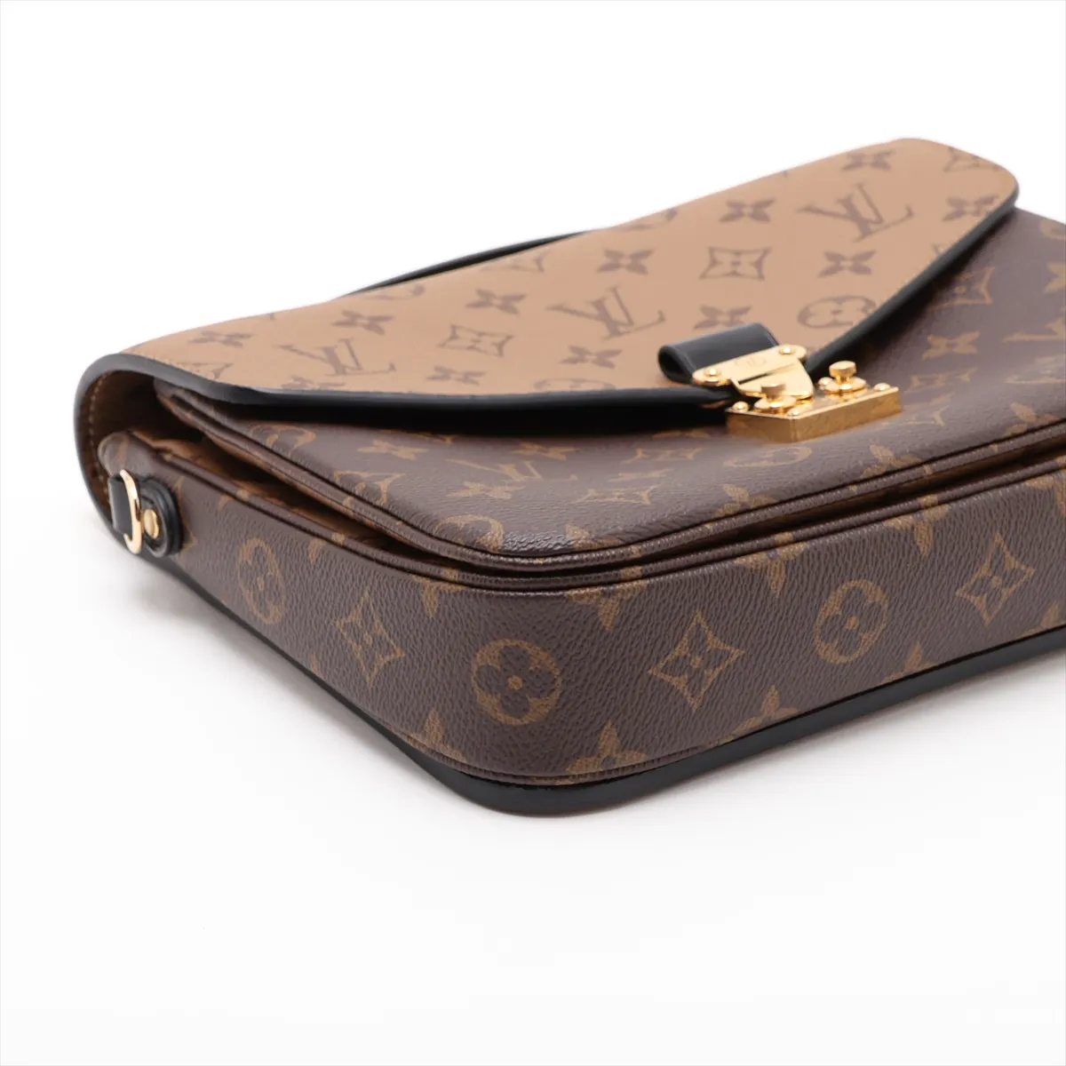 Monogram Reverse Pochette Métis MM M44876 Brown (RFID detected) — view 4