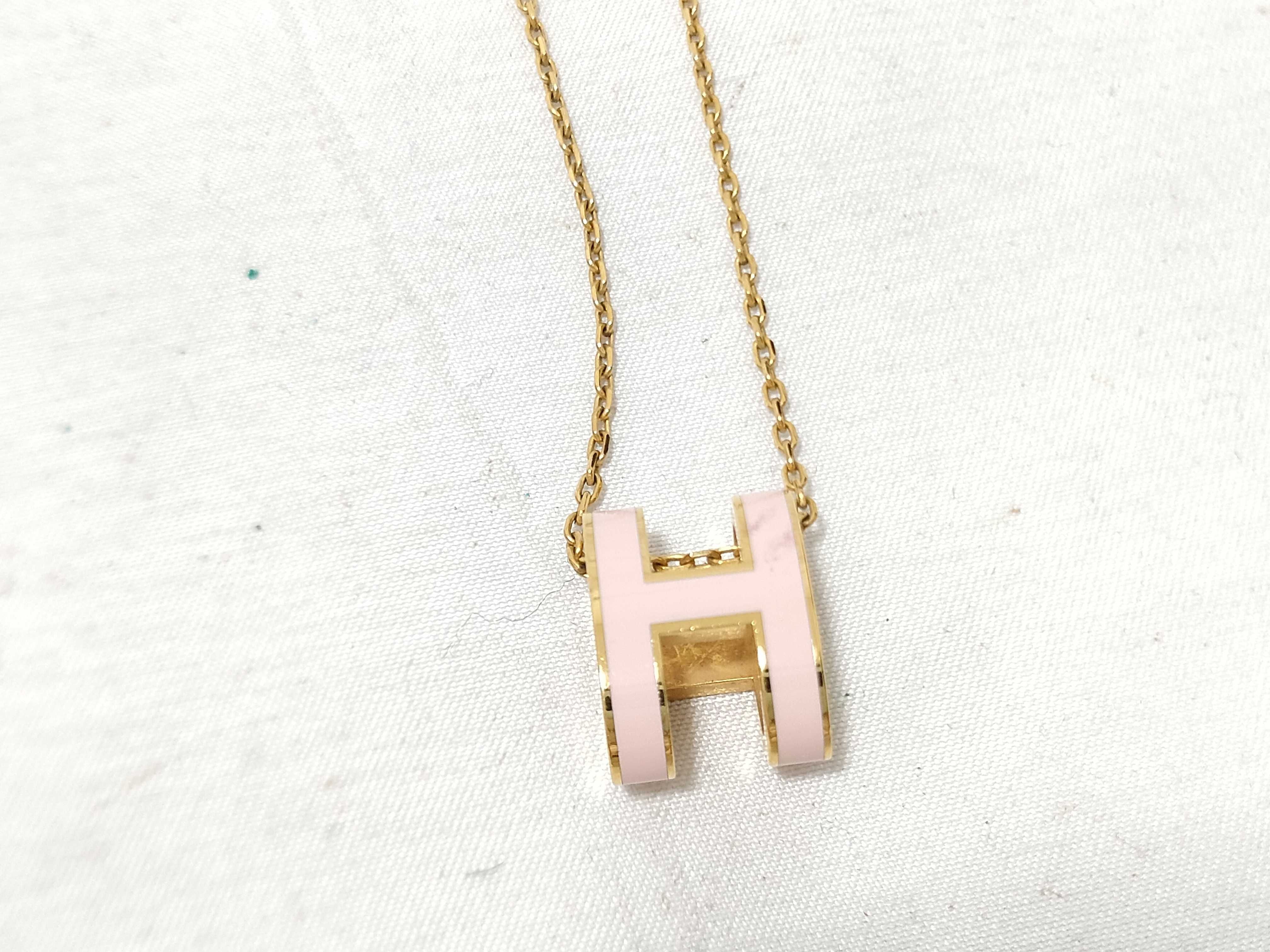 Mini Pop H Ash Necklace — view 2