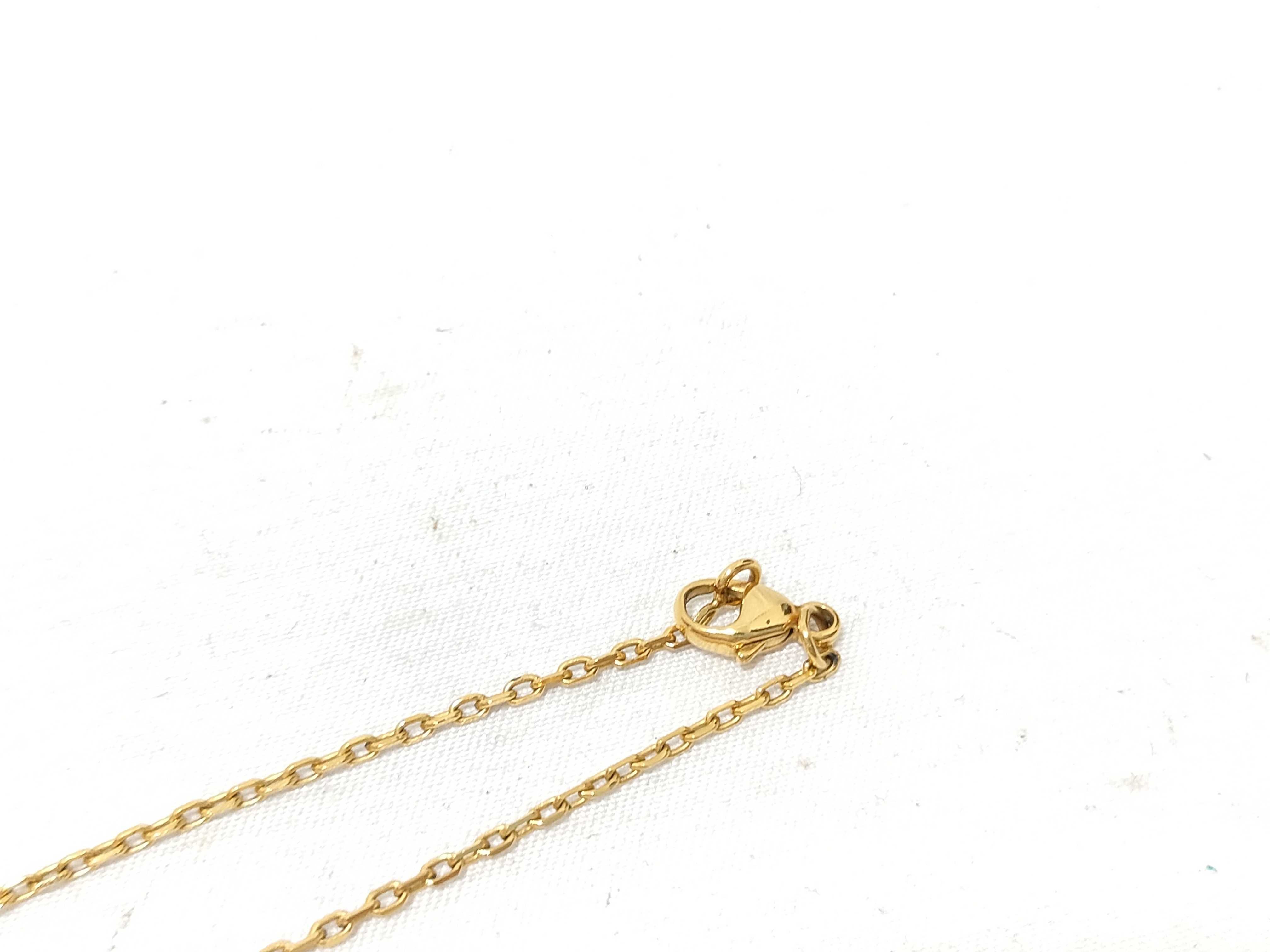 Mini Pop H Ash Necklace — view 4
