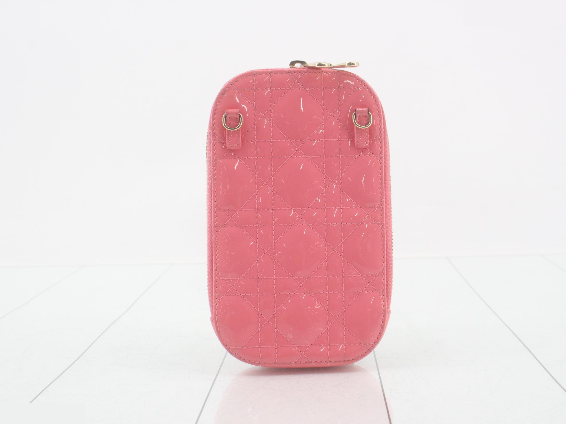 Lady Dior Cannage Phone Holder — view 2