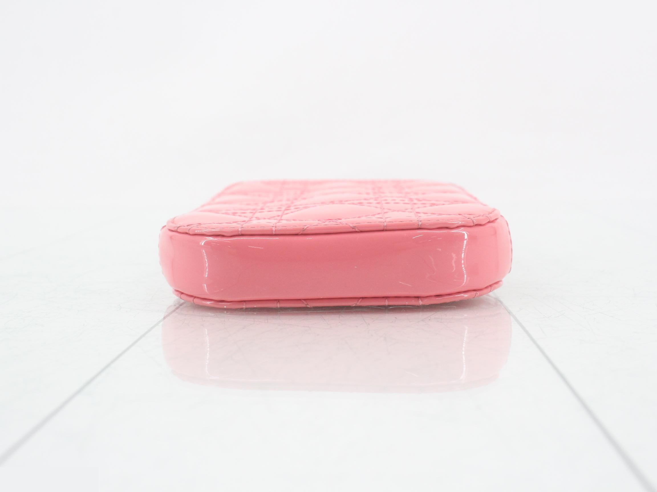Lady Dior Cannage Phone Holder — view 3
