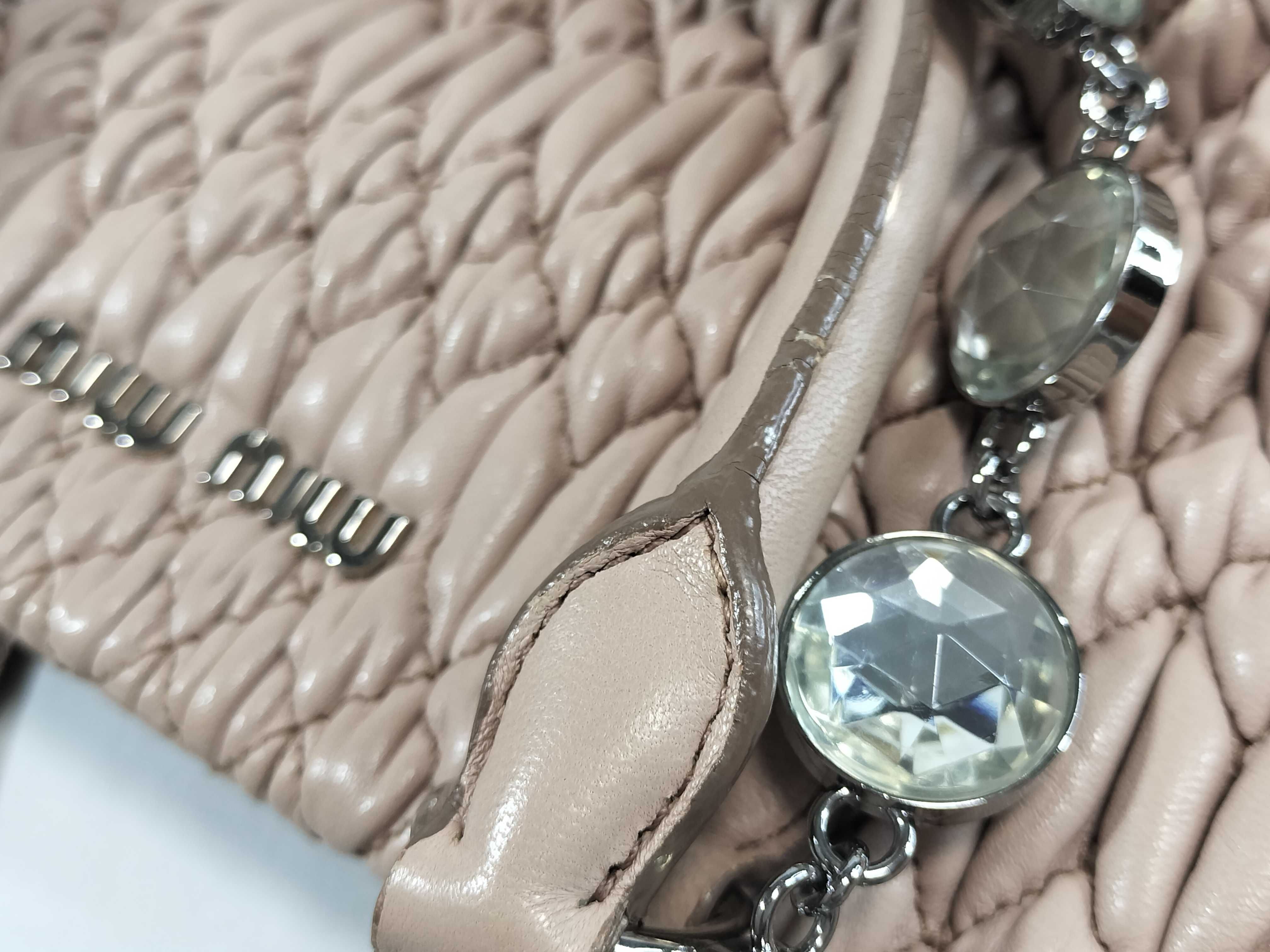 Nappa Crystal 2-Way Handbag RN0958 — view 13