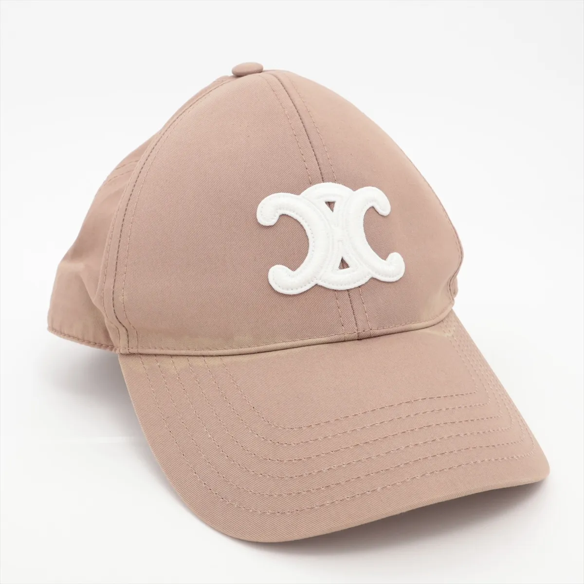 2AUT6969P Cap, Size L, Cotton, Beige. Shows signs of wear, — view 2