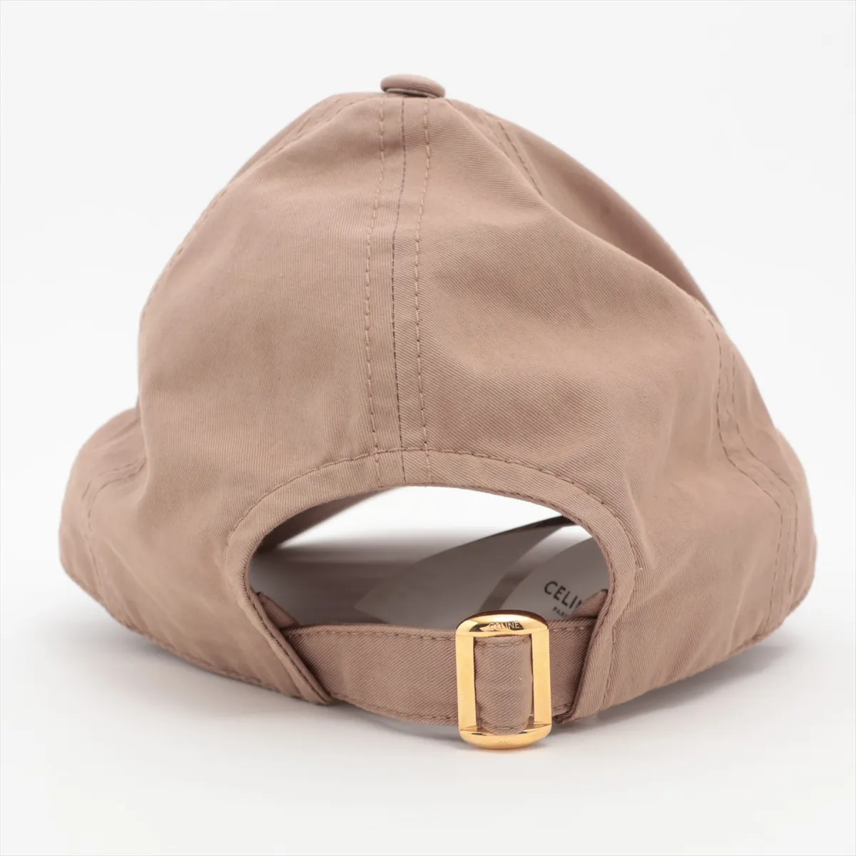 2AUT6969P Cap, Size L, Cotton, Beige. Shows signs of wear, — view 3