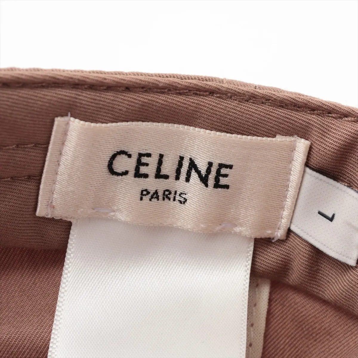 2AUT6969P Cap, Size L, Cotton, Beige. Shows signs of wear, — view 5