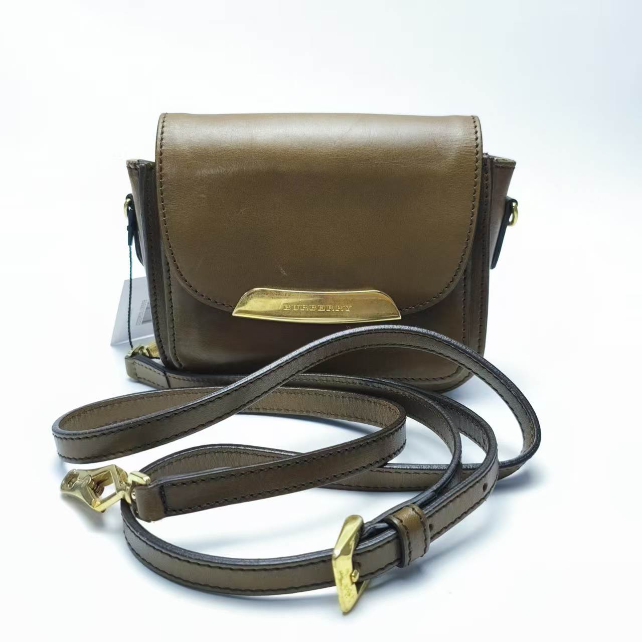 【*Shipped from: China*】BURBERRY Leather Shoulder Bag — view 2