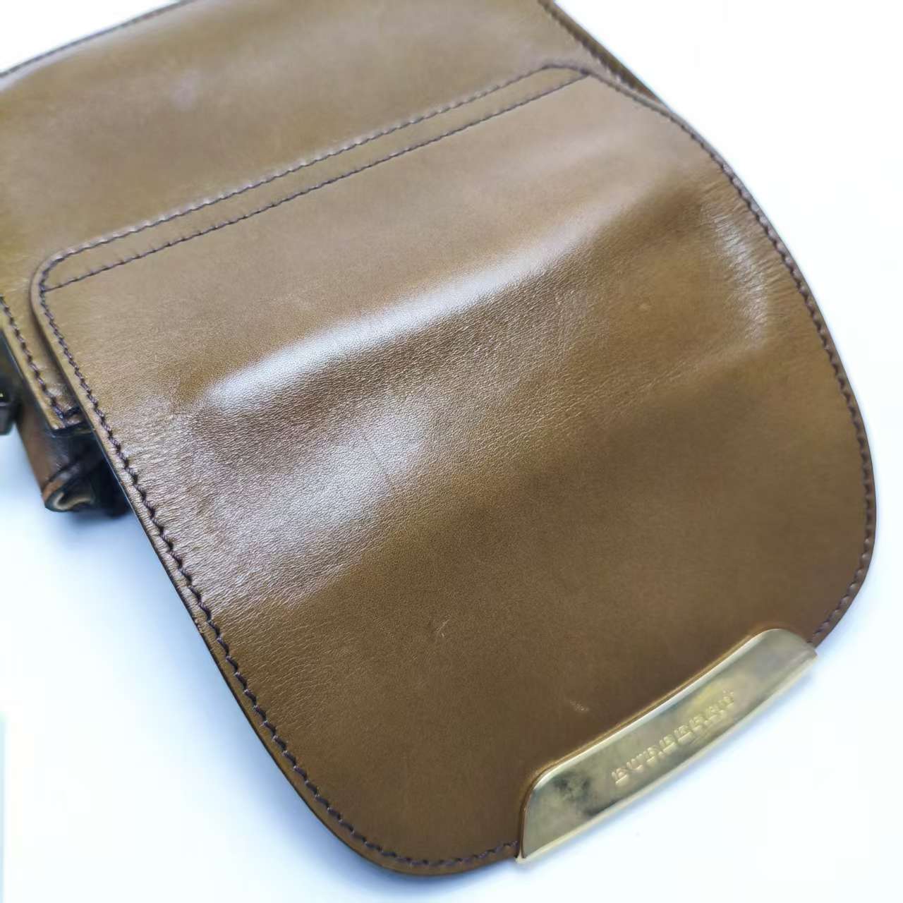 【*Shipped from: China*】BURBERRY Leather Shoulder Bag — view 12