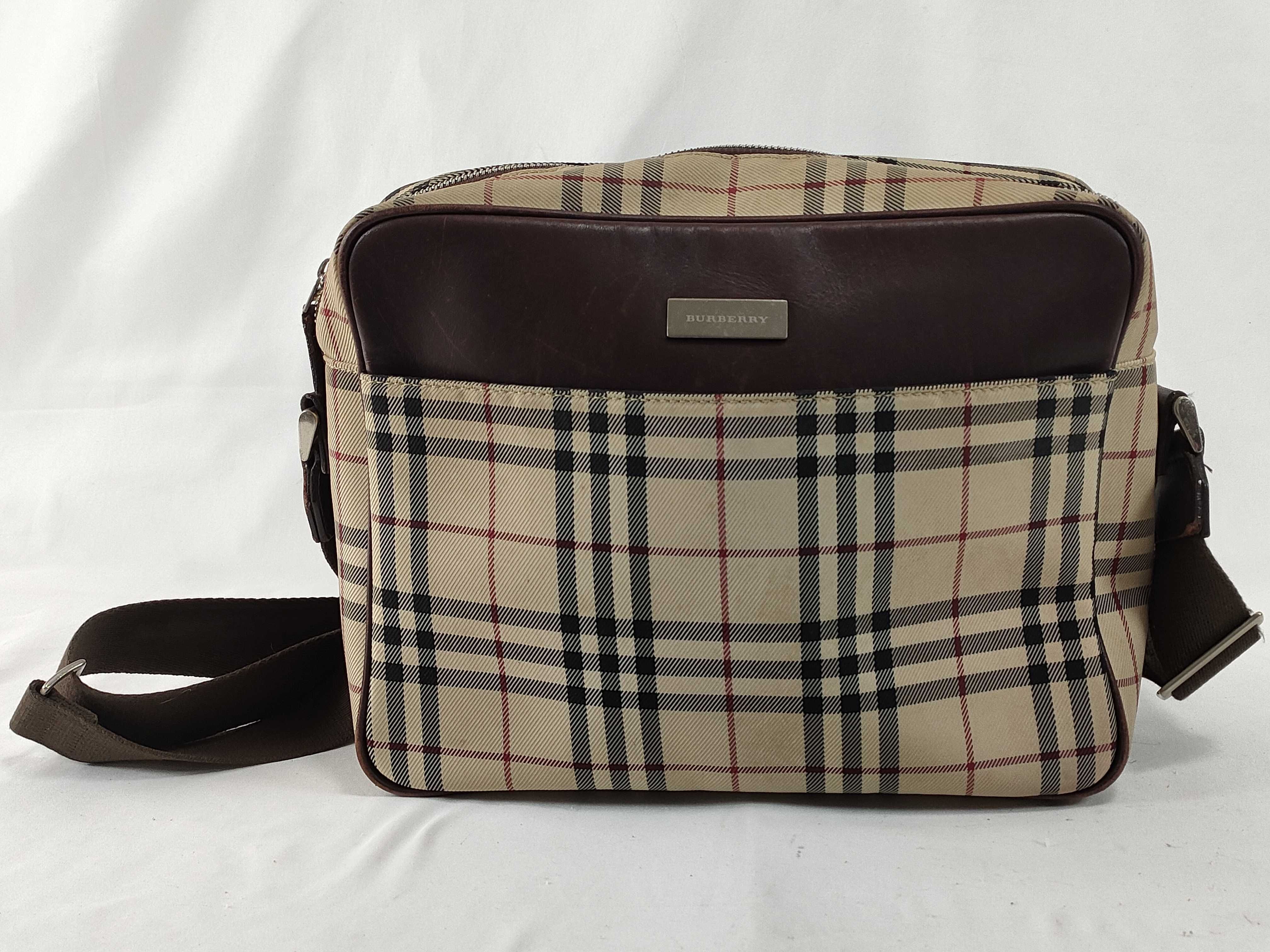shoulder bag, Nova check pattern