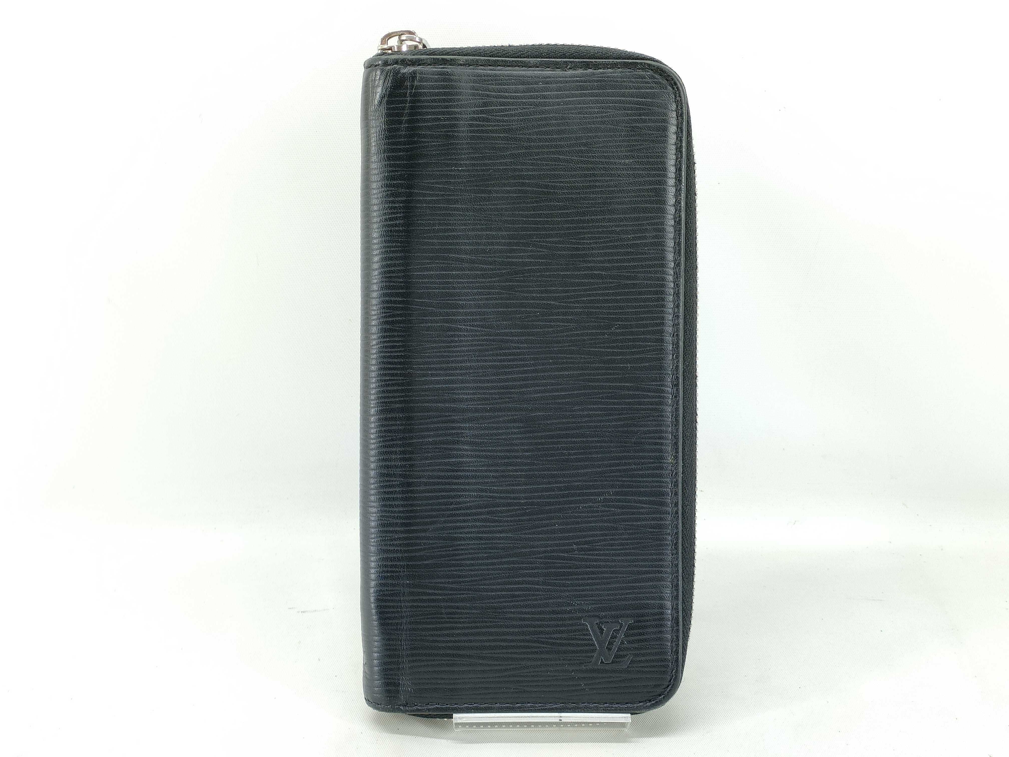 Epi Vuitton Epi Zippy Wallet Vertical Long Wallet CA11*6 Noir Wallet