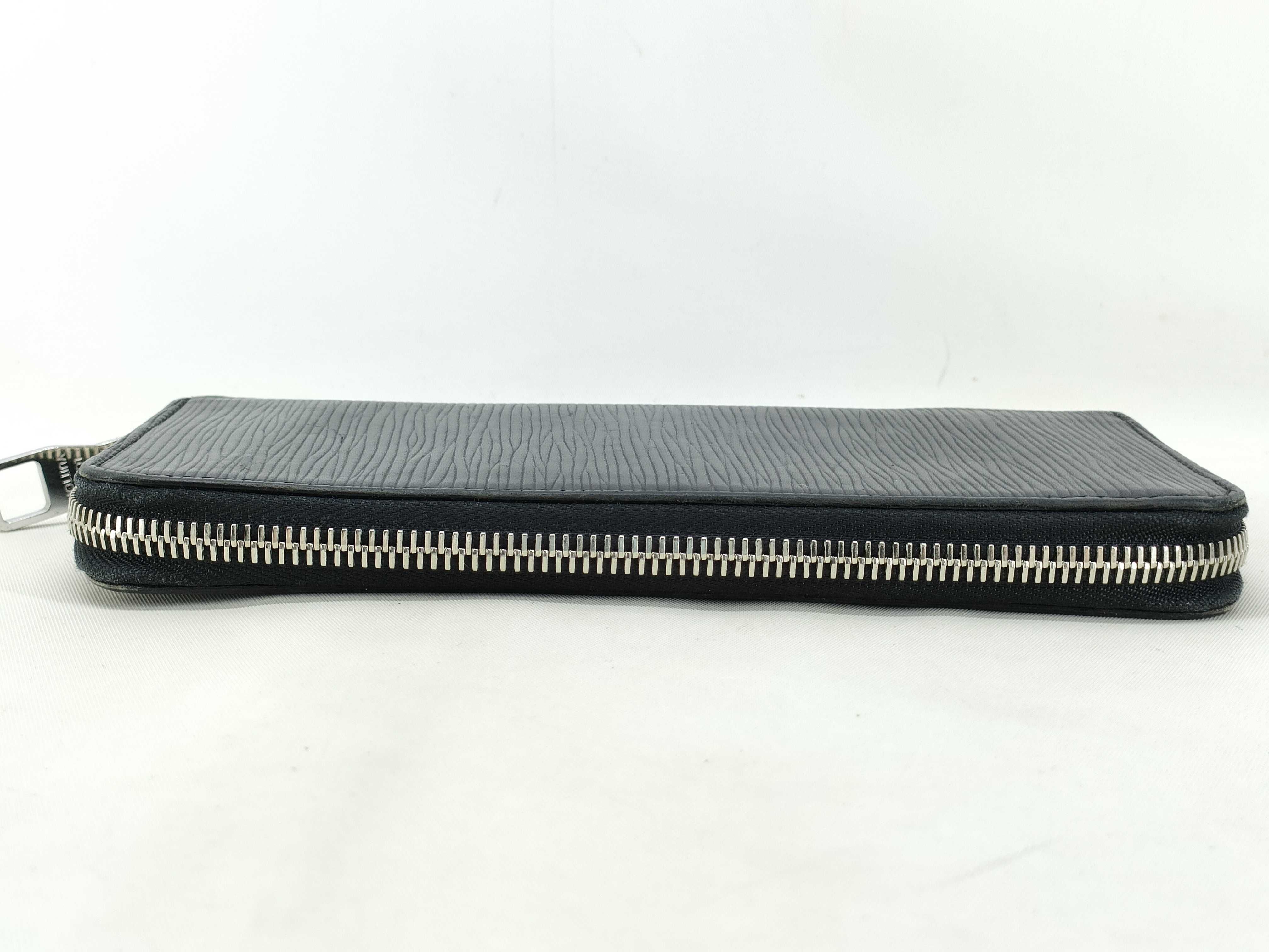 Epi Vuitton Epi Zippy Wallet Vertical Long Wallet CA11*6 Noir Wallet — view 6