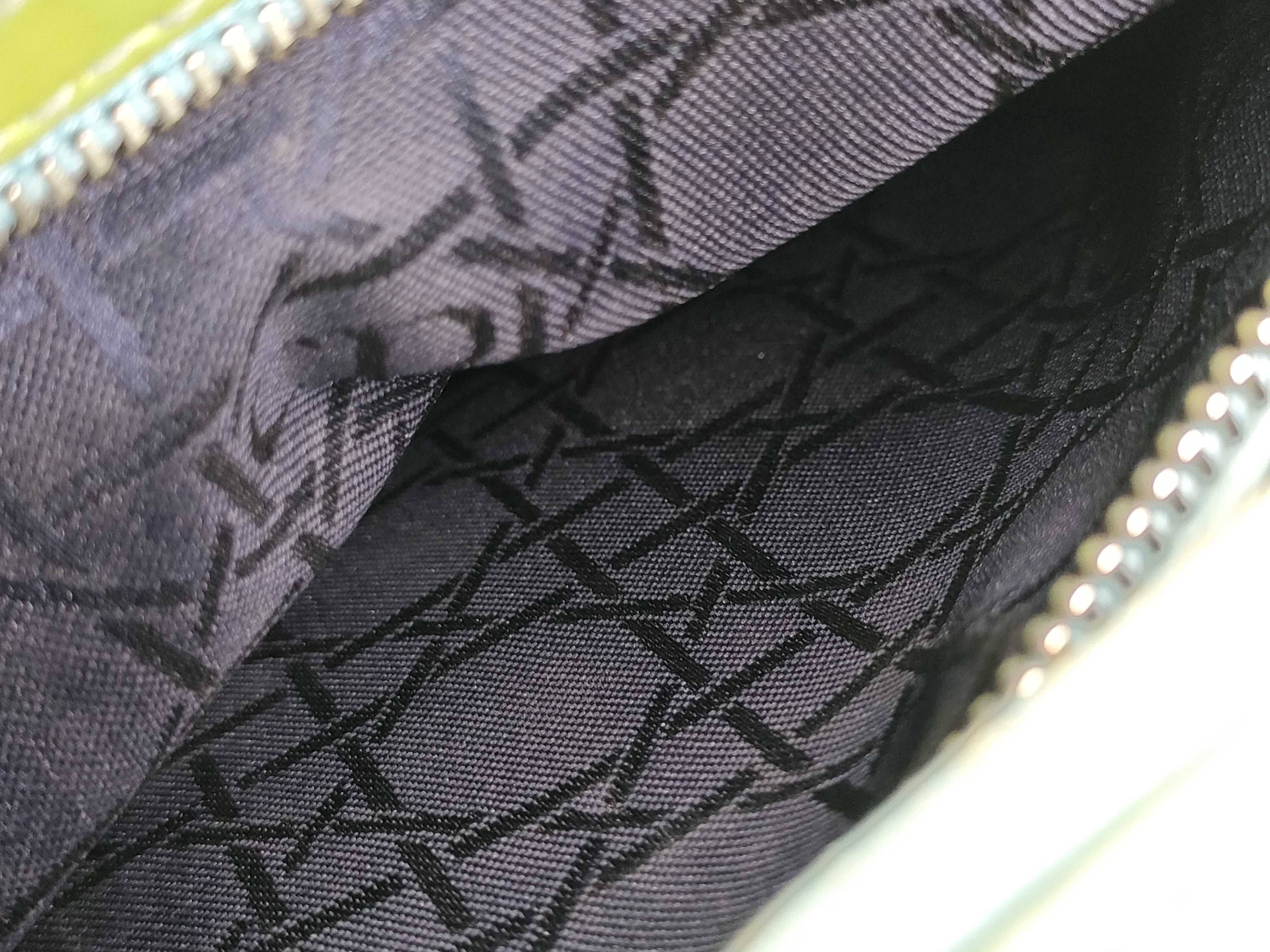 Lady Dior Cannage Patent Handbag 2-Way with Stitching — view 13