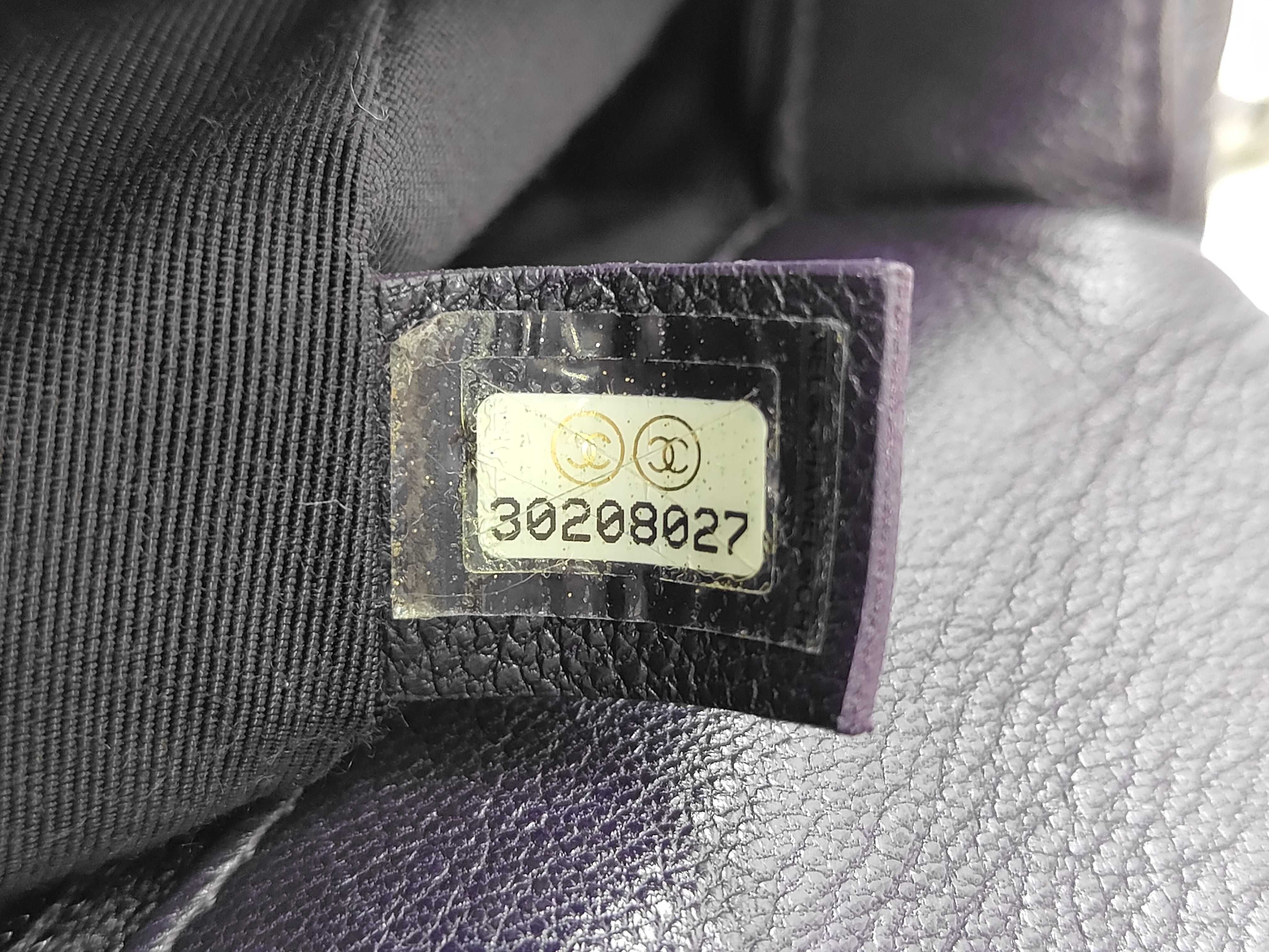 19 Lambskin Purple GP Shoulder Bag — view 15
