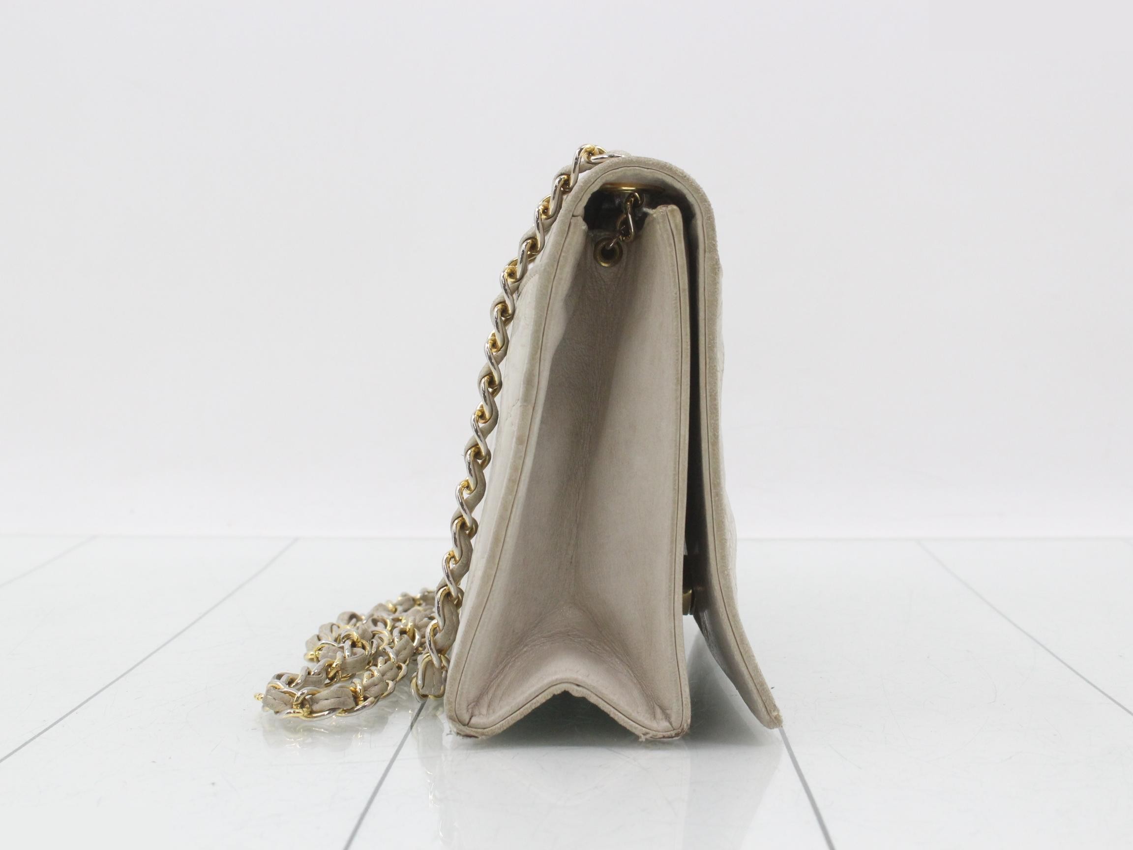 Matelassé Chain Shoulder Bag — view 4