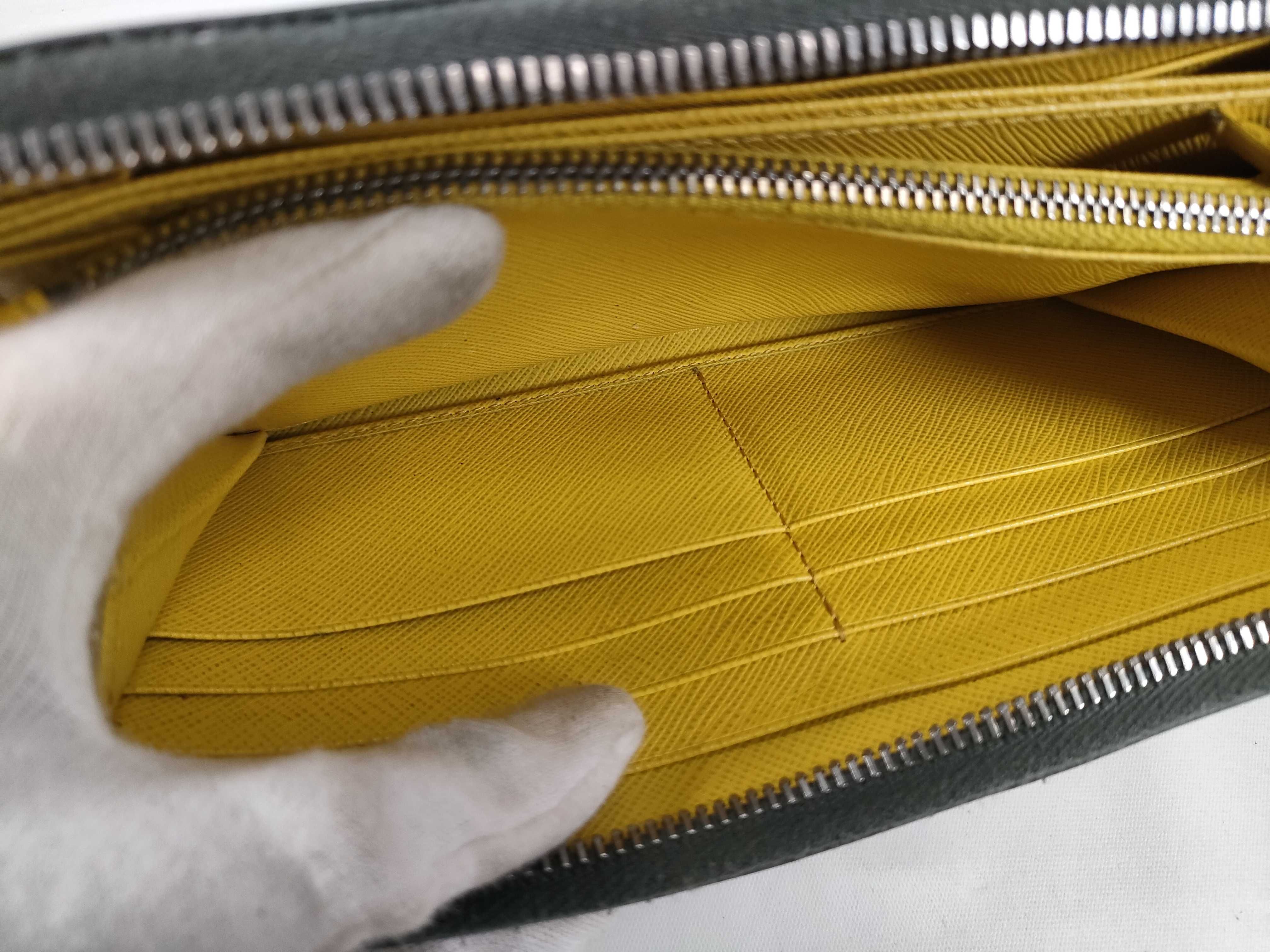 2ML317 Saffiano Long Wallet, Gray — view 13